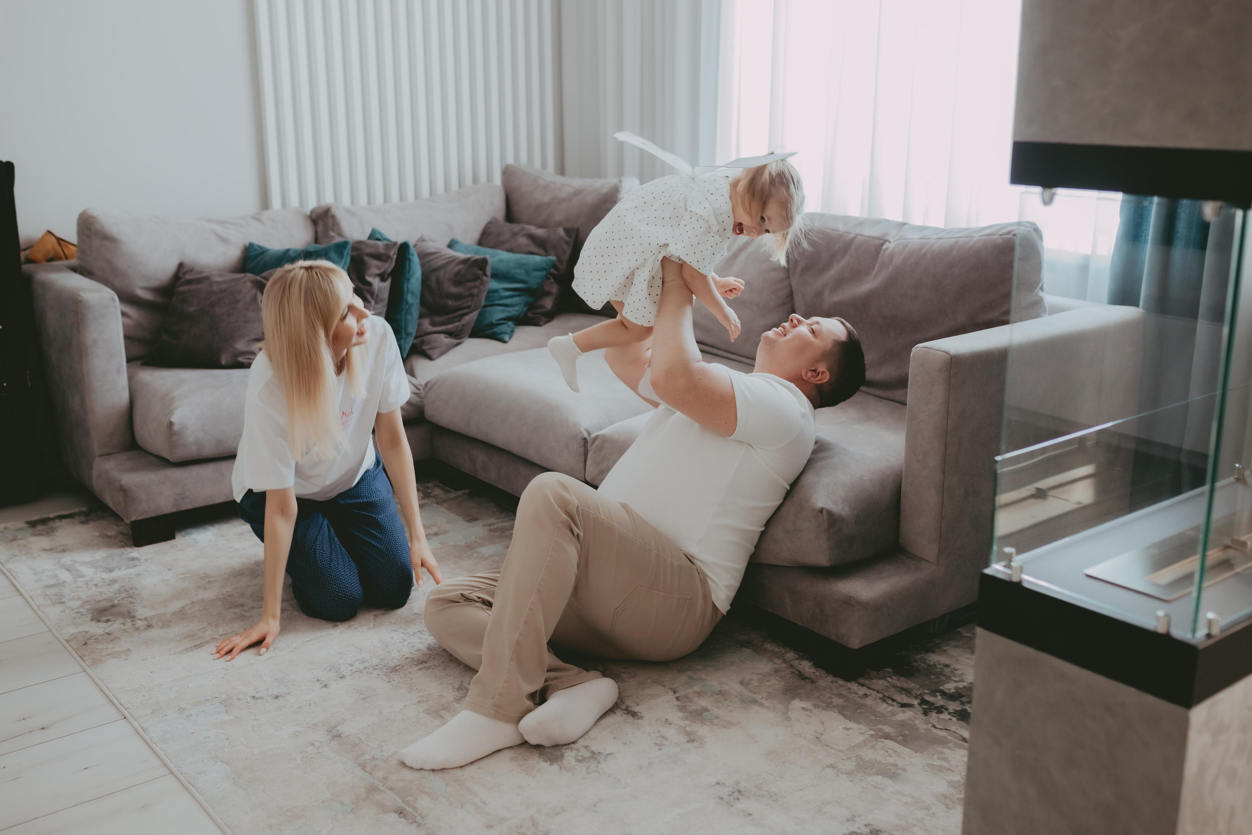 Катя, Иван, Егор, Ева. Семейный и домашний фотограф в Москве и МО Королева Валерия