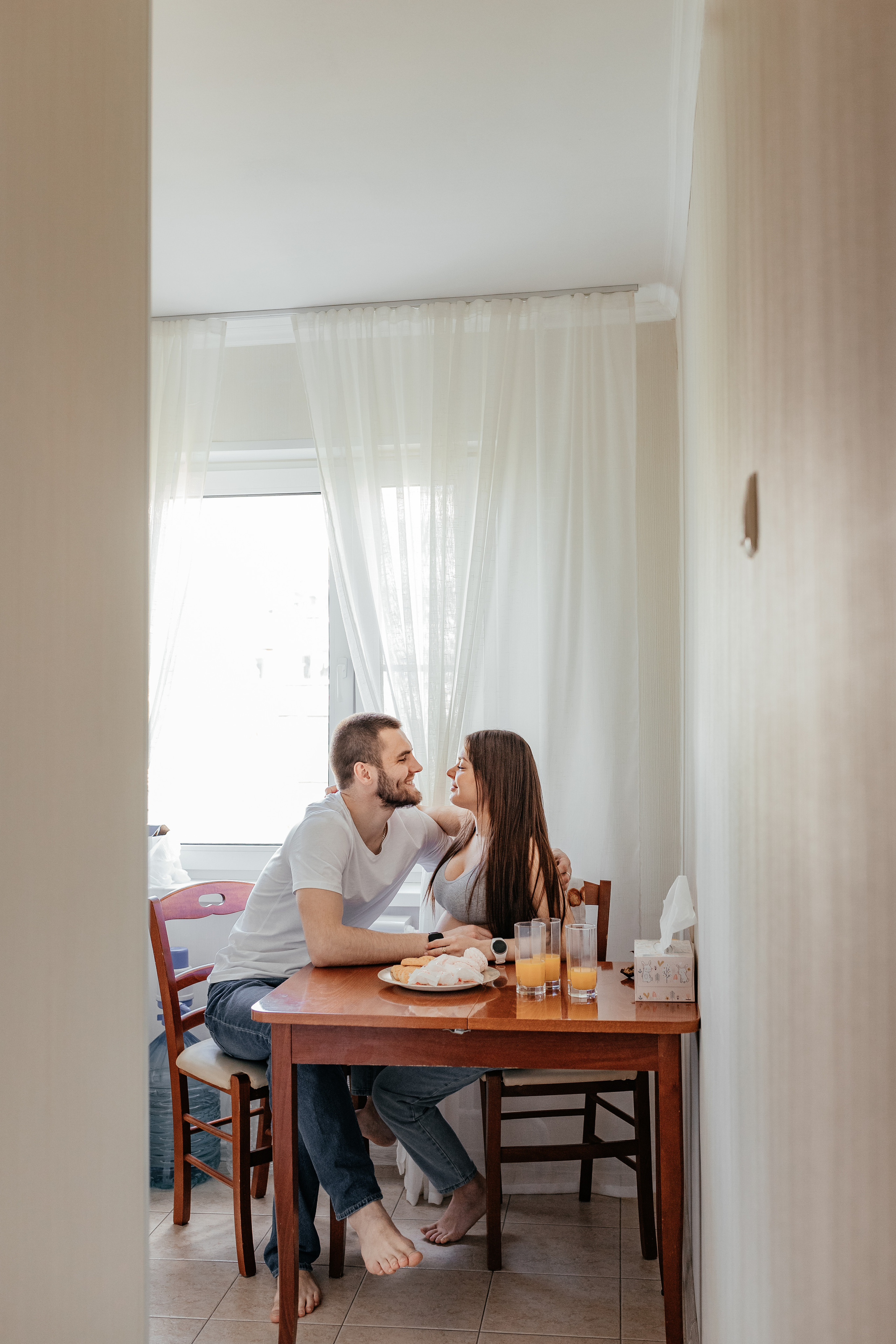 Саша с семьей. Семейный и домашний фотограф в Москве и МО Королева Валерия