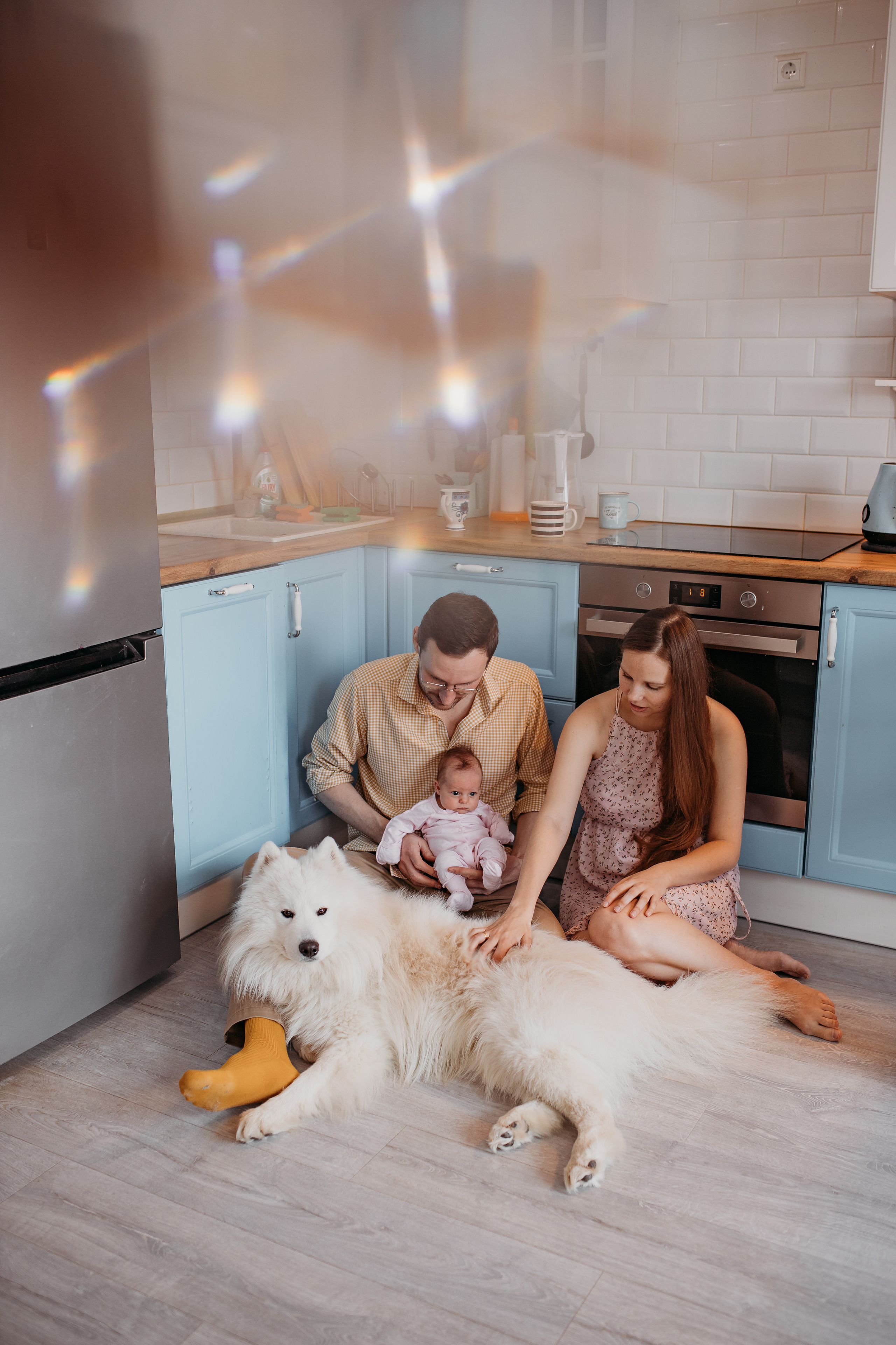 Татьяна с семьей. Семейный и домашний фотограф в Москве и МО Королева Валерия