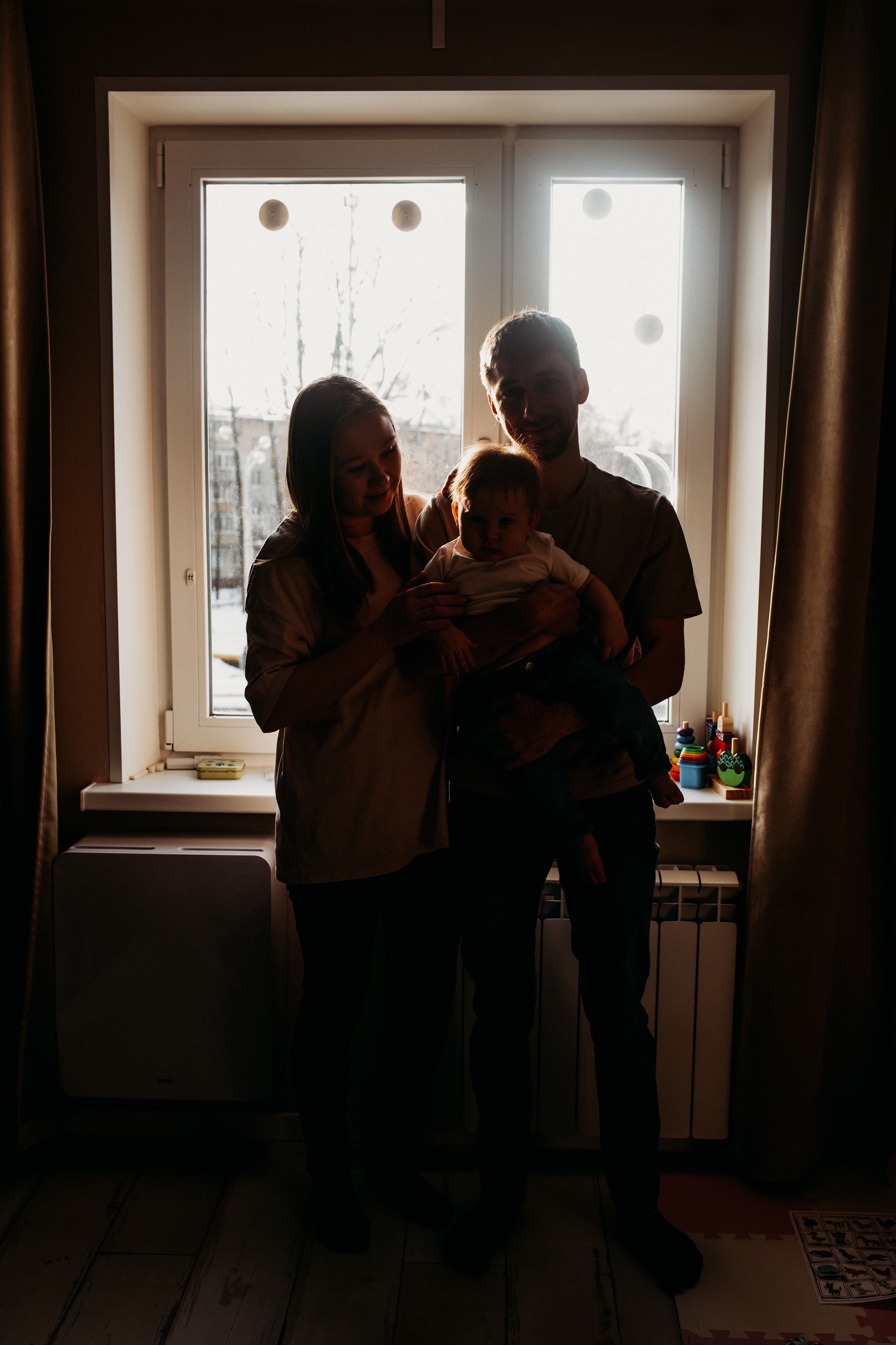 Первый год. Семейный и домашний фотограф в Москве и МО Королева Валерия