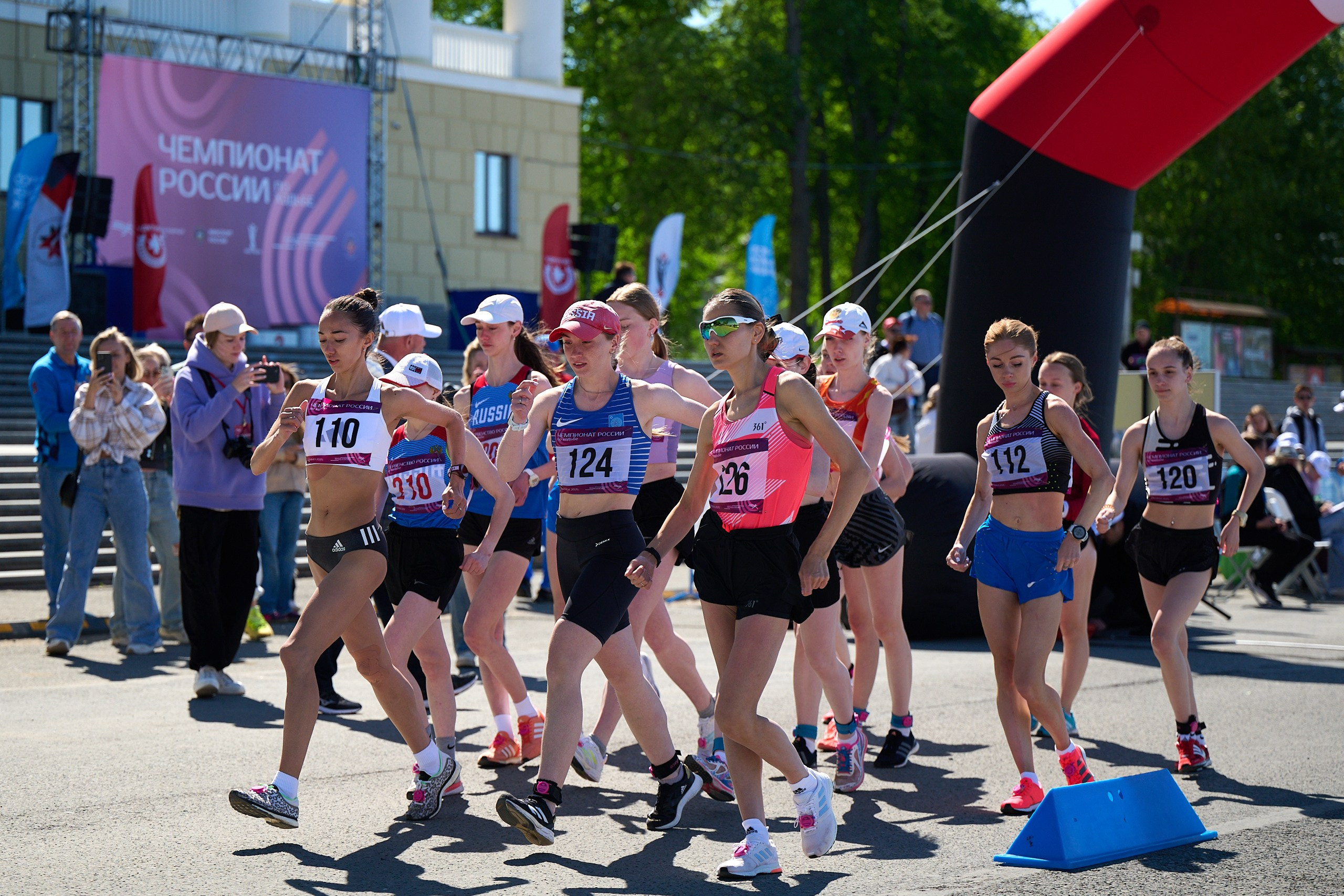 Чемпионат России по спортивной ходьбе 2025. Спортивный репортажный фотограф в Ижевске Сергей Мерзляков