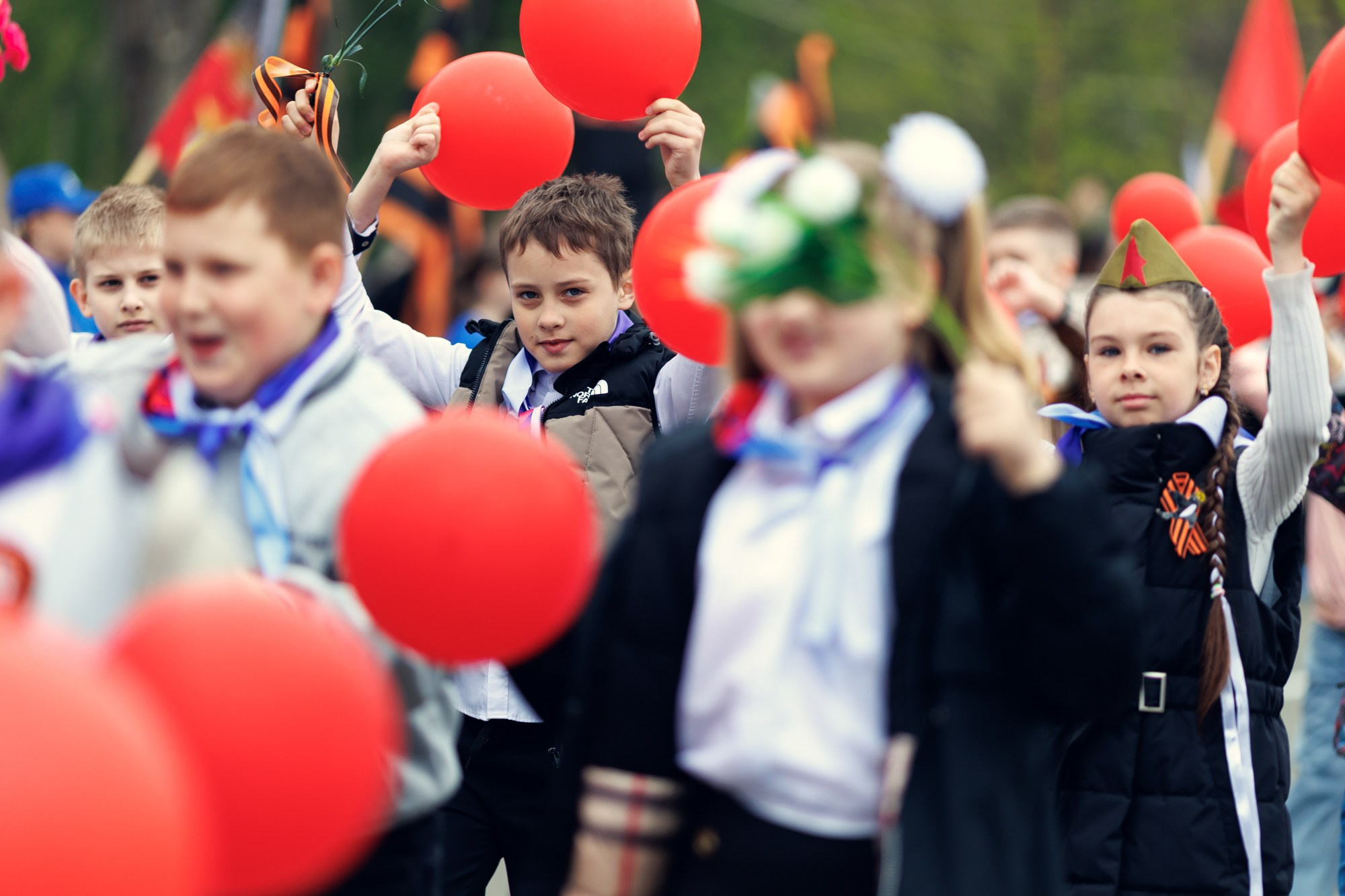 Празднование 80-летия победы над фашизмом. Славянка. Приморский край. Андрей Кровлин — фотограф в Славянке