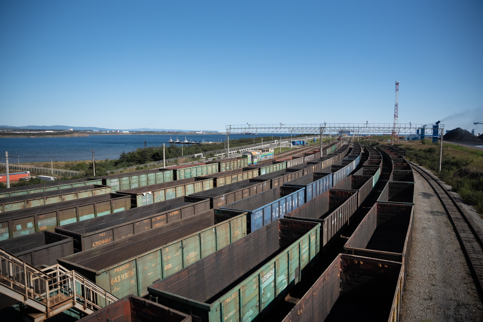 Дальтрансуголь. Фотограф в Хабаровске Швендых Рудольф