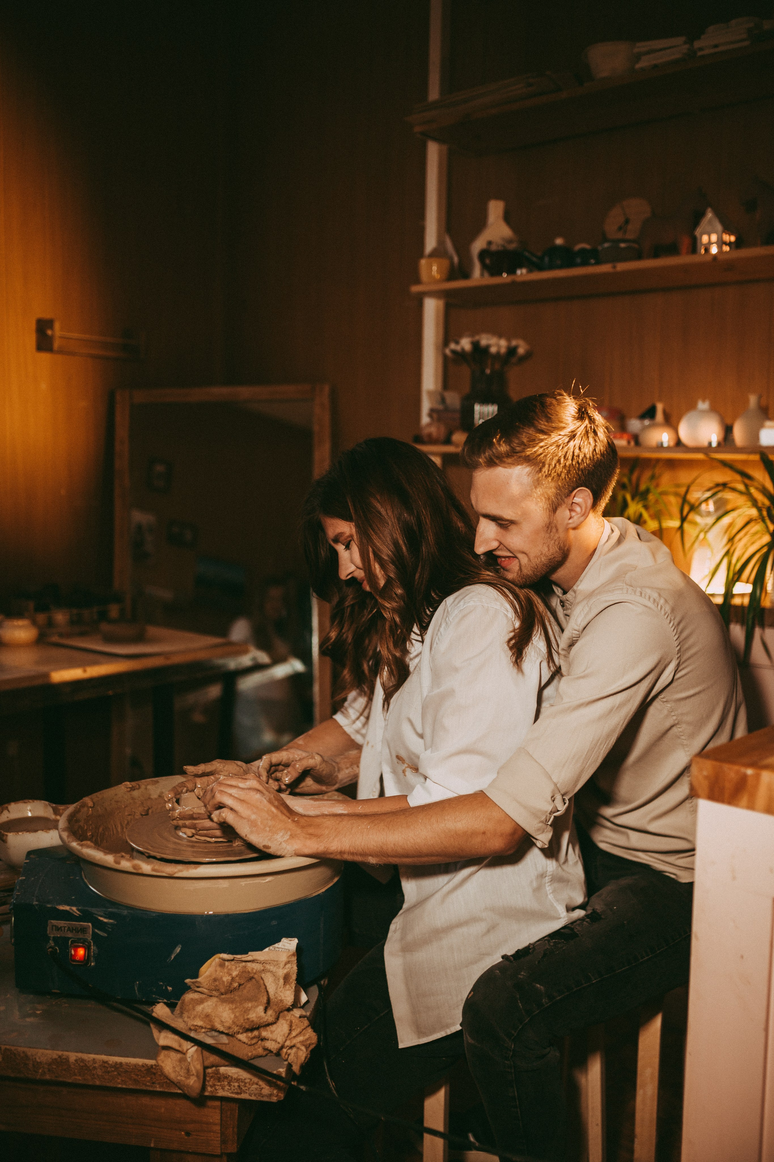 Лав стори в гончарной. Семейный и детский фотограф в Нижнем Новгороде Наумова Лидия