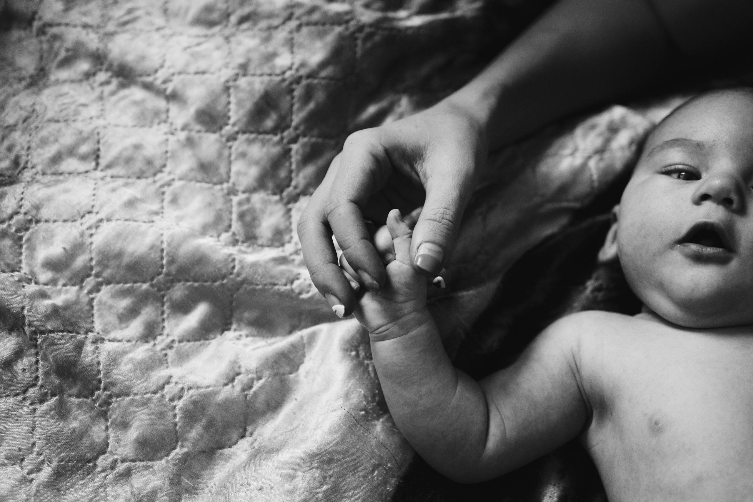 Домашняя фотосессия с новорожденным. Фотограф Лебедева Наталья