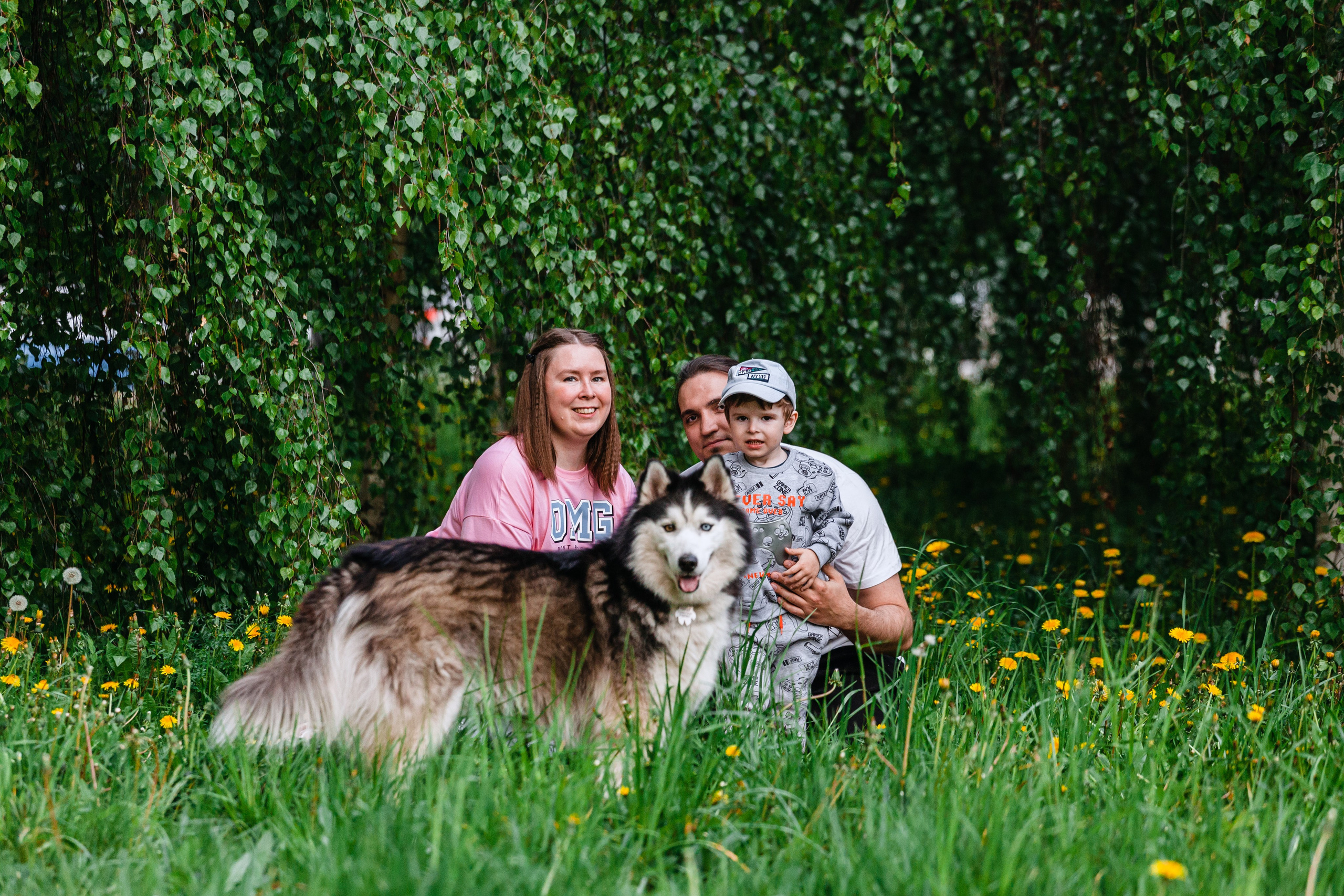 Семейная экспресс фотосессия в рамках фотодня. Фотограф-анималист Татьяна Степанова