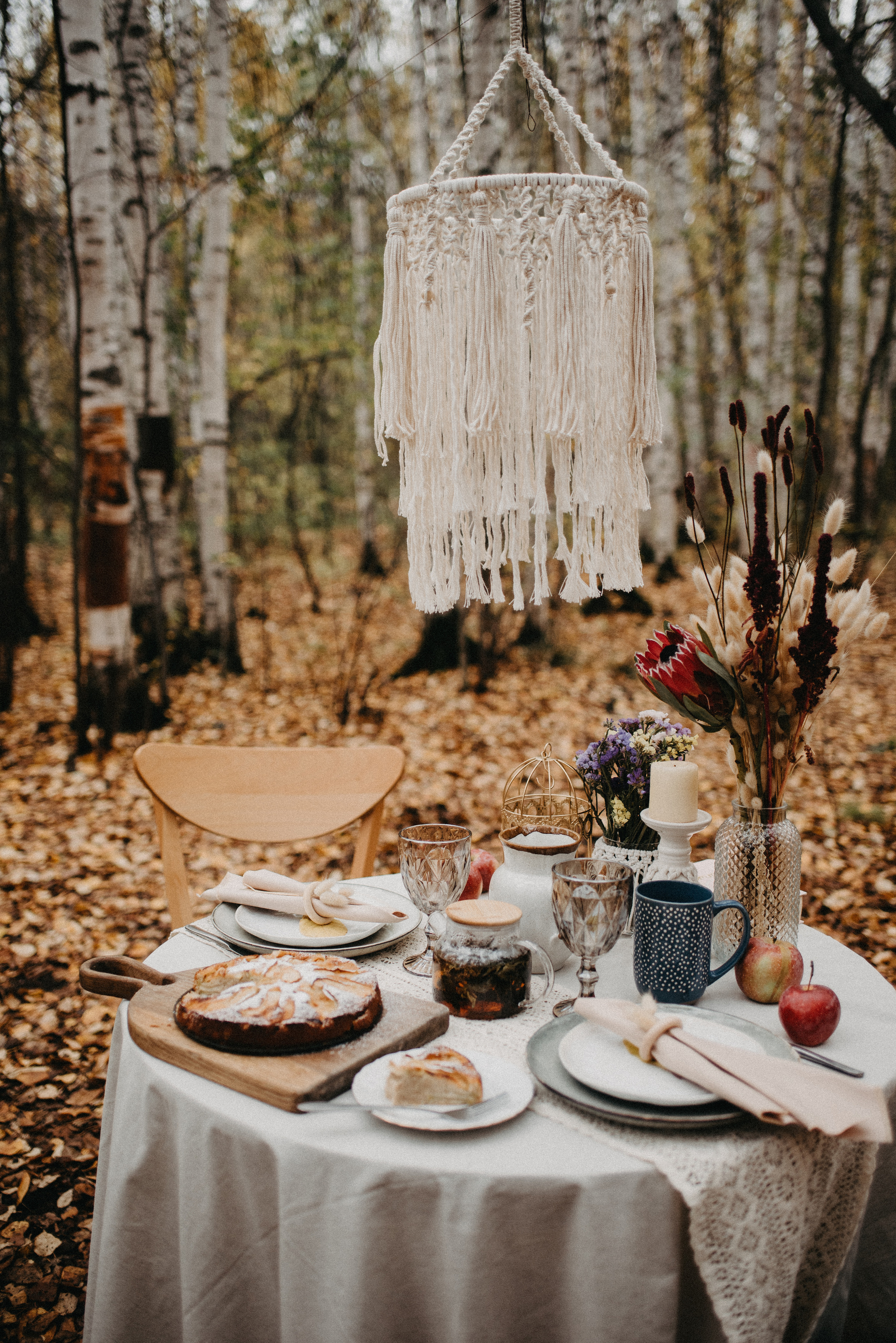 Стол в лесу. Главная