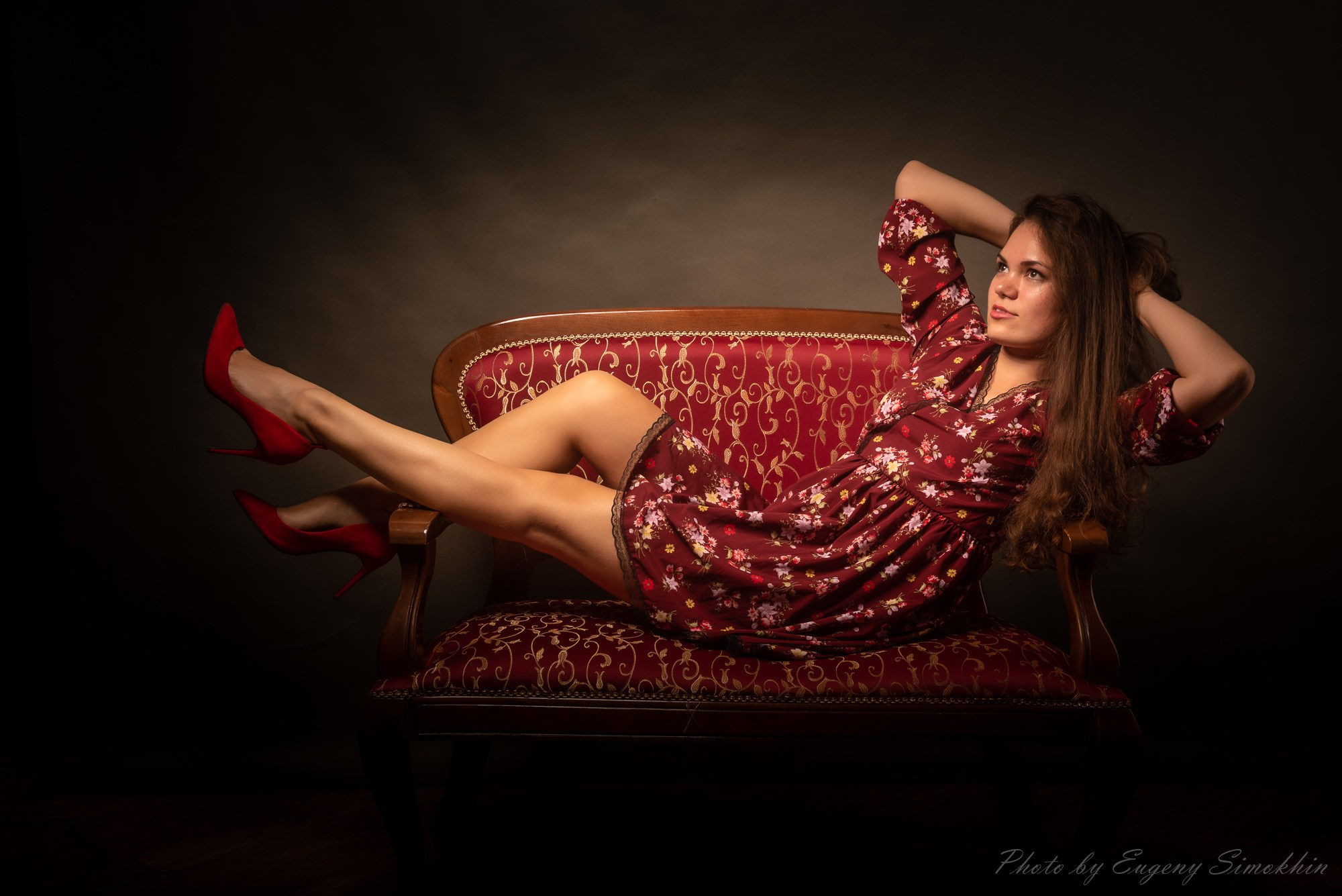 Женский портрет. Фотограф Евгений Симохин