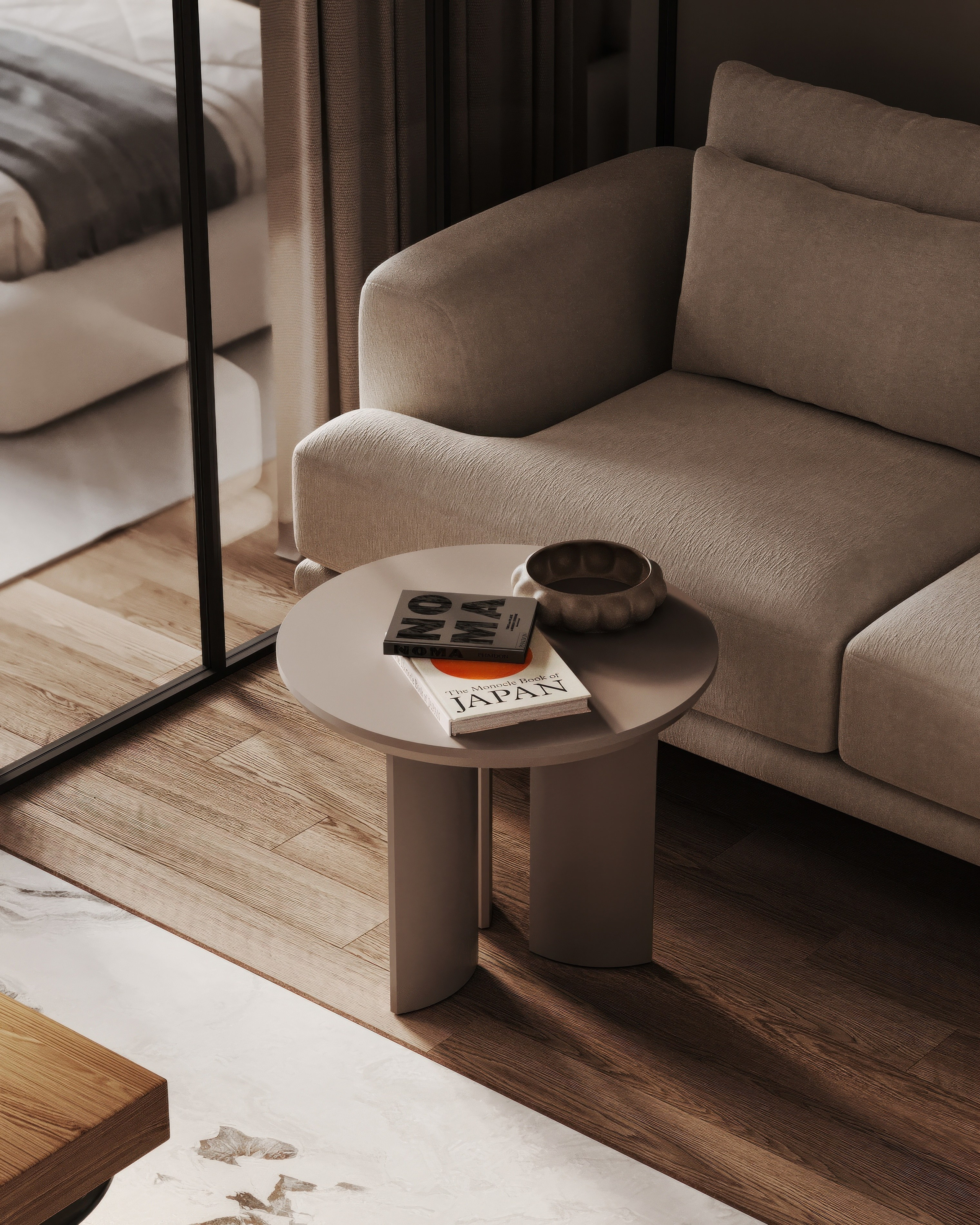 Nevsky apartment. Визуализация интерьера Corsa Render