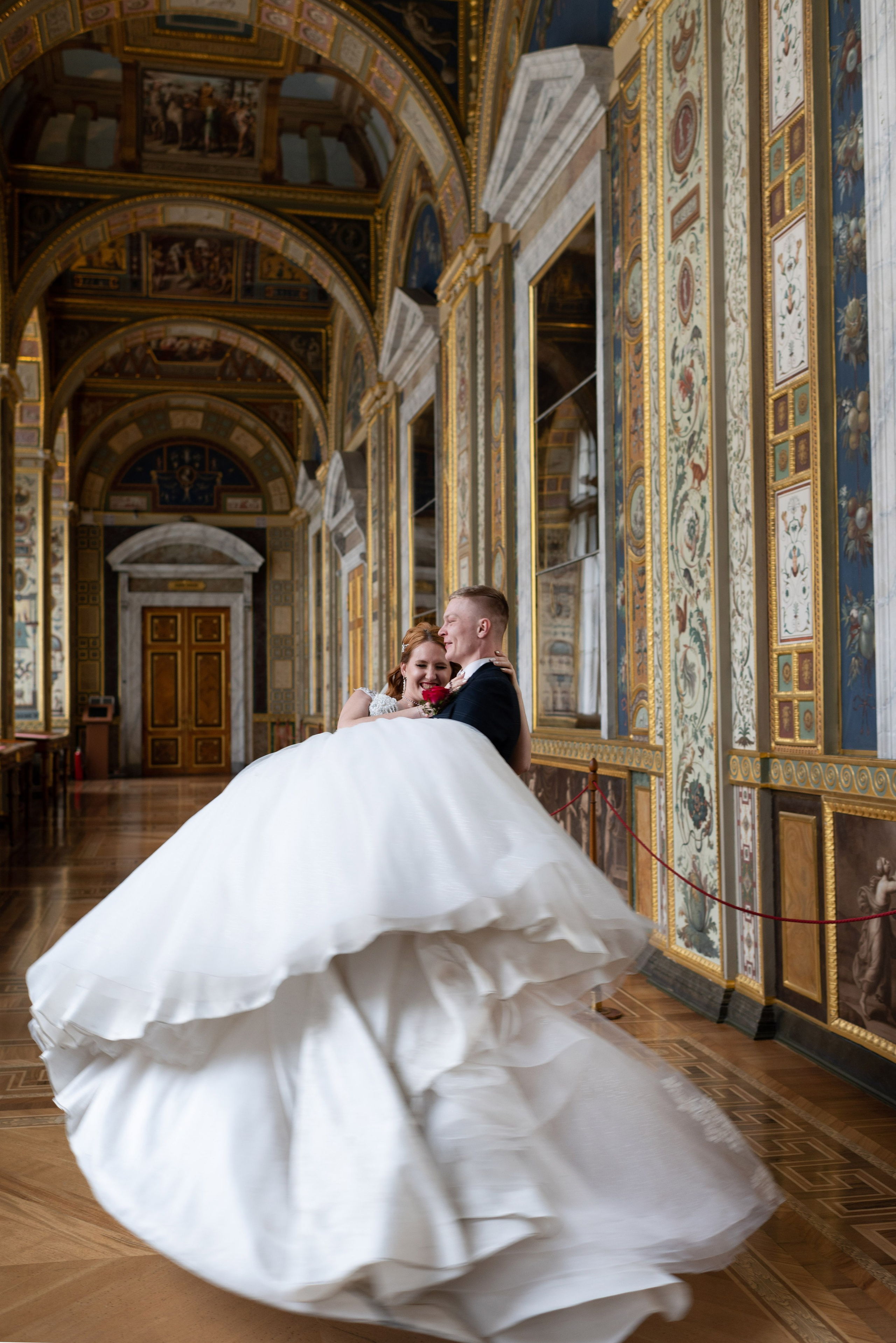 Екатерина и Алексей (свадебная фотосессия в Эрмитаже и Первом Дворце Бракосочетания на Английской набережной 28). Портретный, семейный и свадебный фотограф в Санкт-Петербурге и в Пушкине Ширяев Денис
