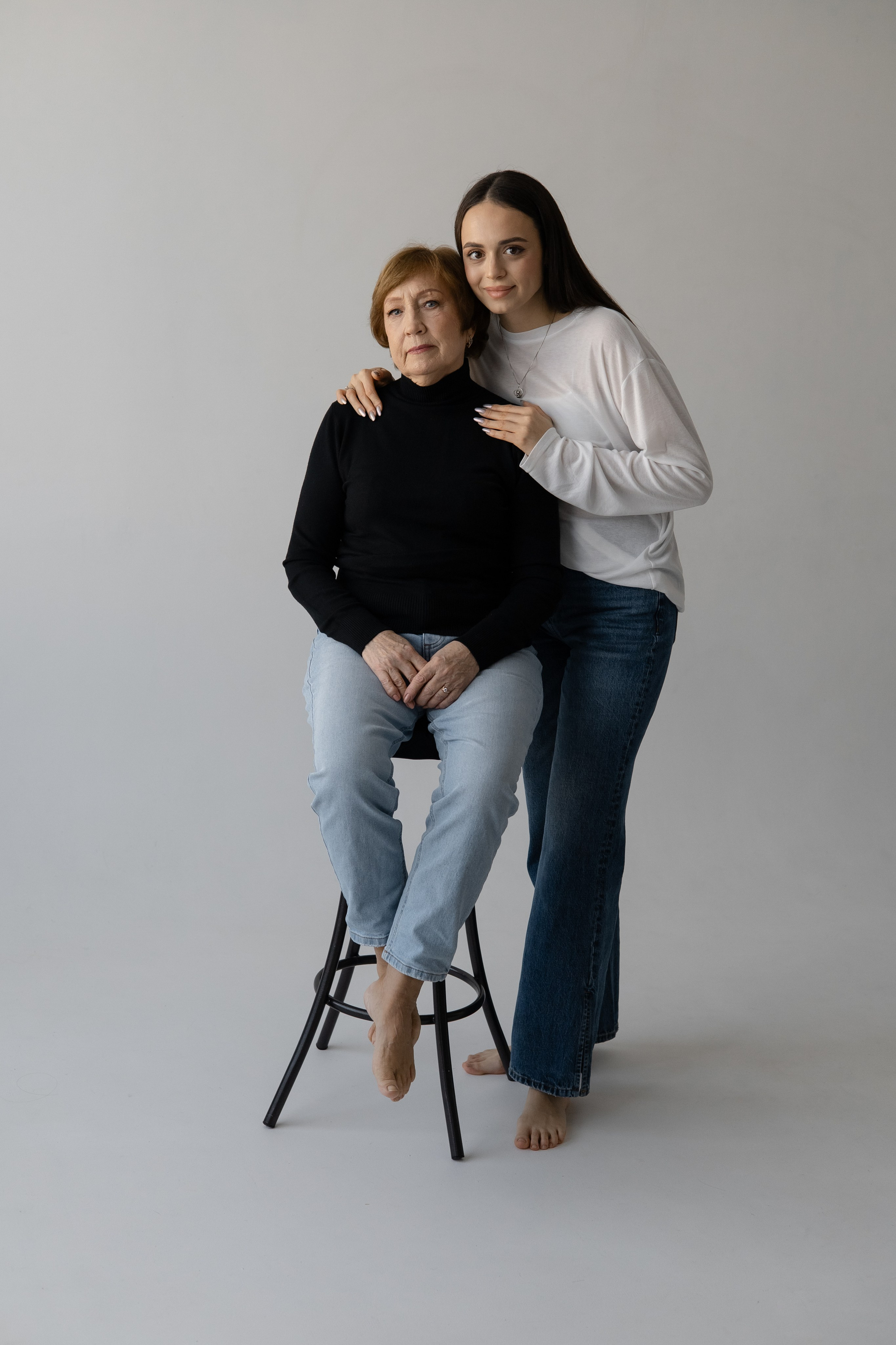 Большая семья Циклорама. Семейный и свадебный фотограф в Краснодаре Елизавета Замаева