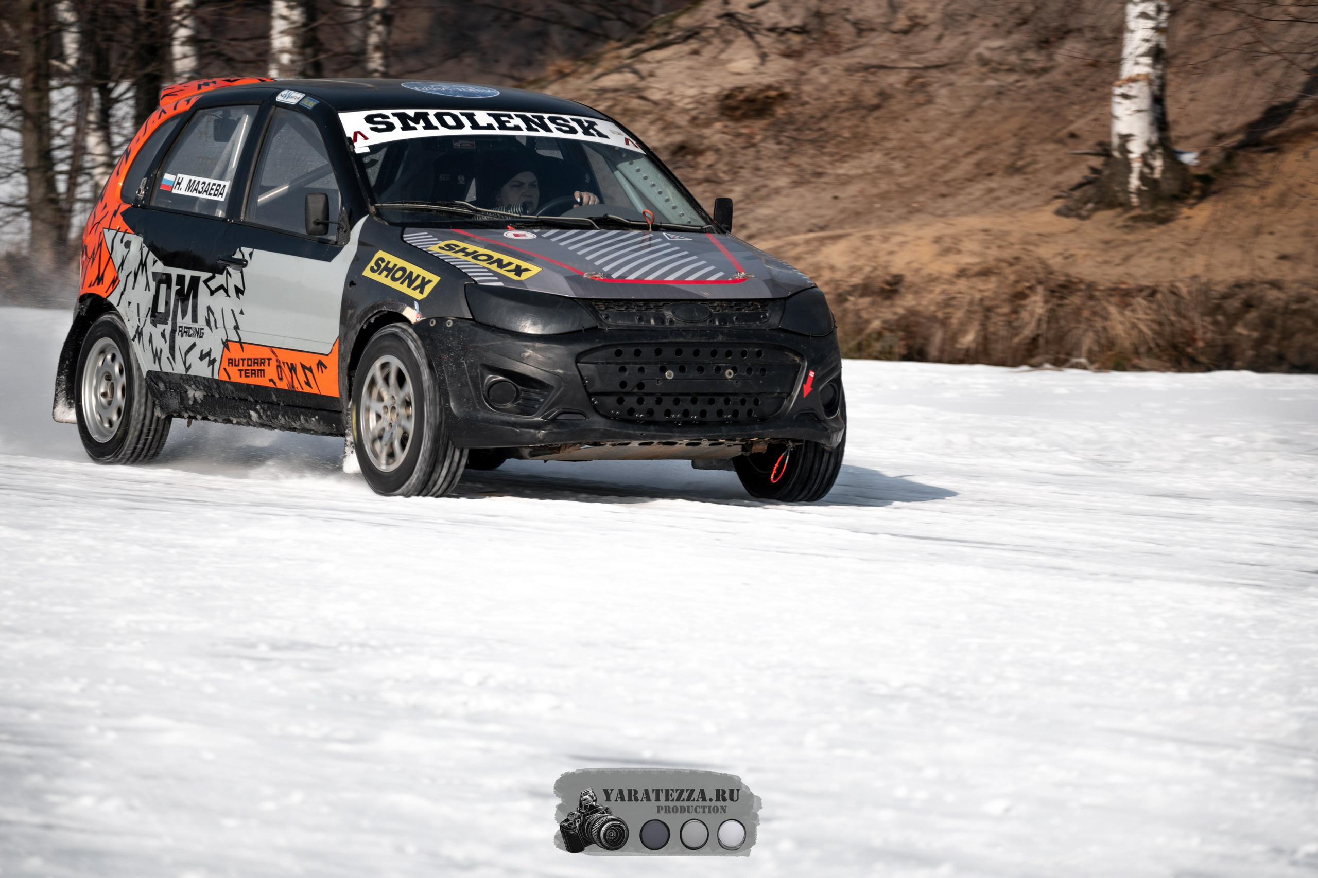 Тренировочный день на ледовой трассе. Yaratezza production