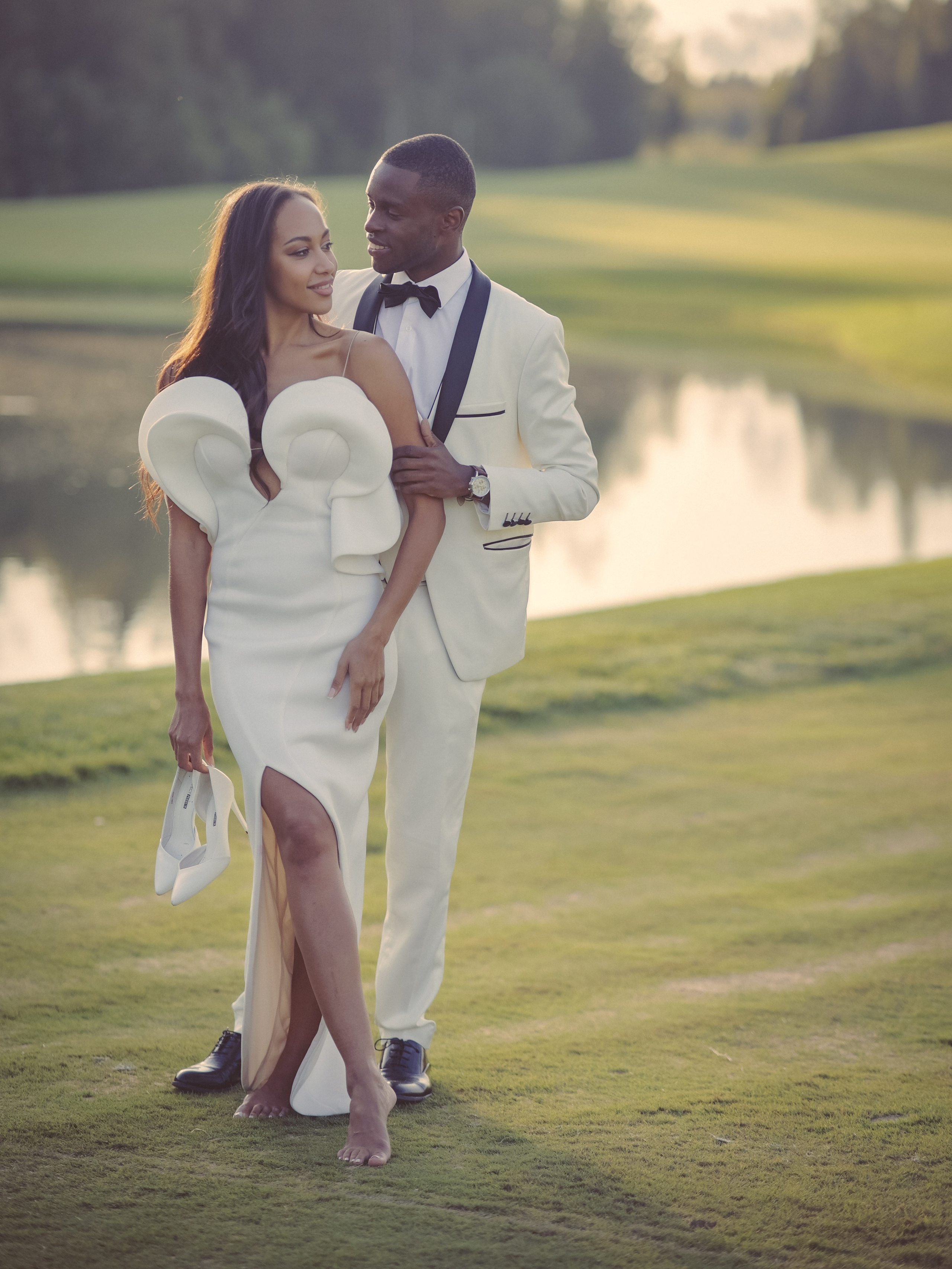 Golfing. VICTORIA KRASILNIKOVA