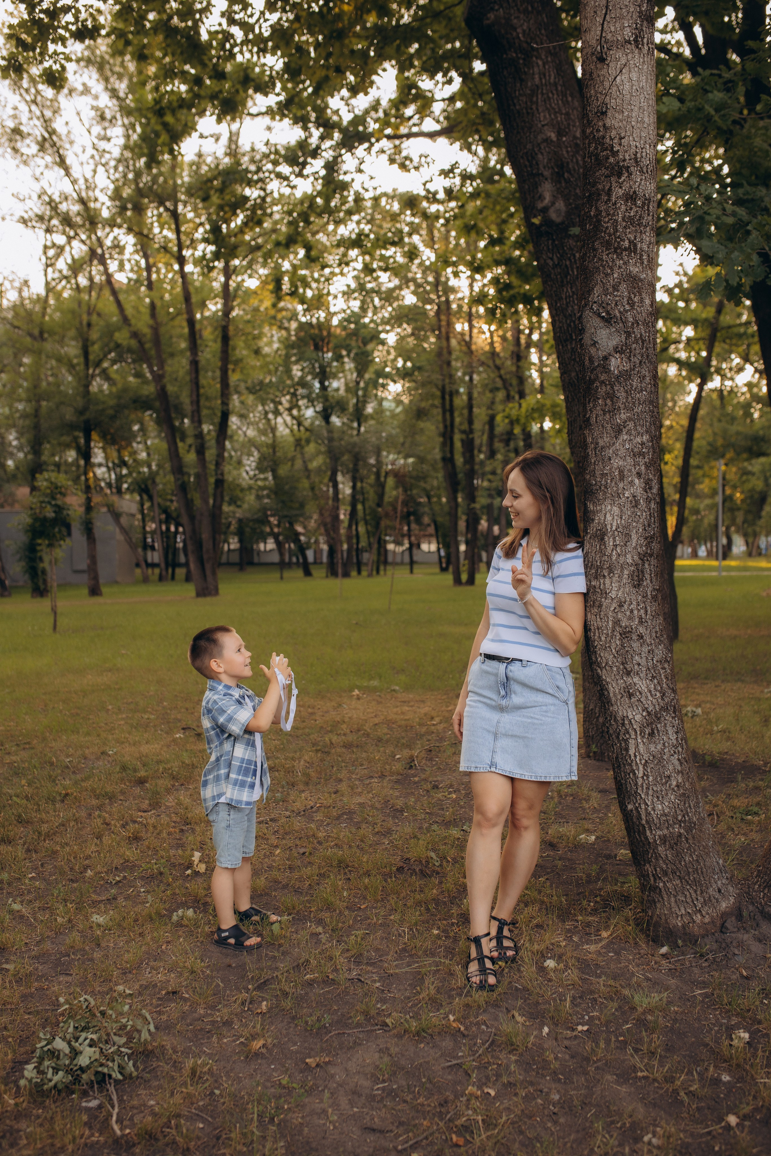 Прогулка в парке. Свадебный и семейный фотограф в Белгороде Евгения Курочкина