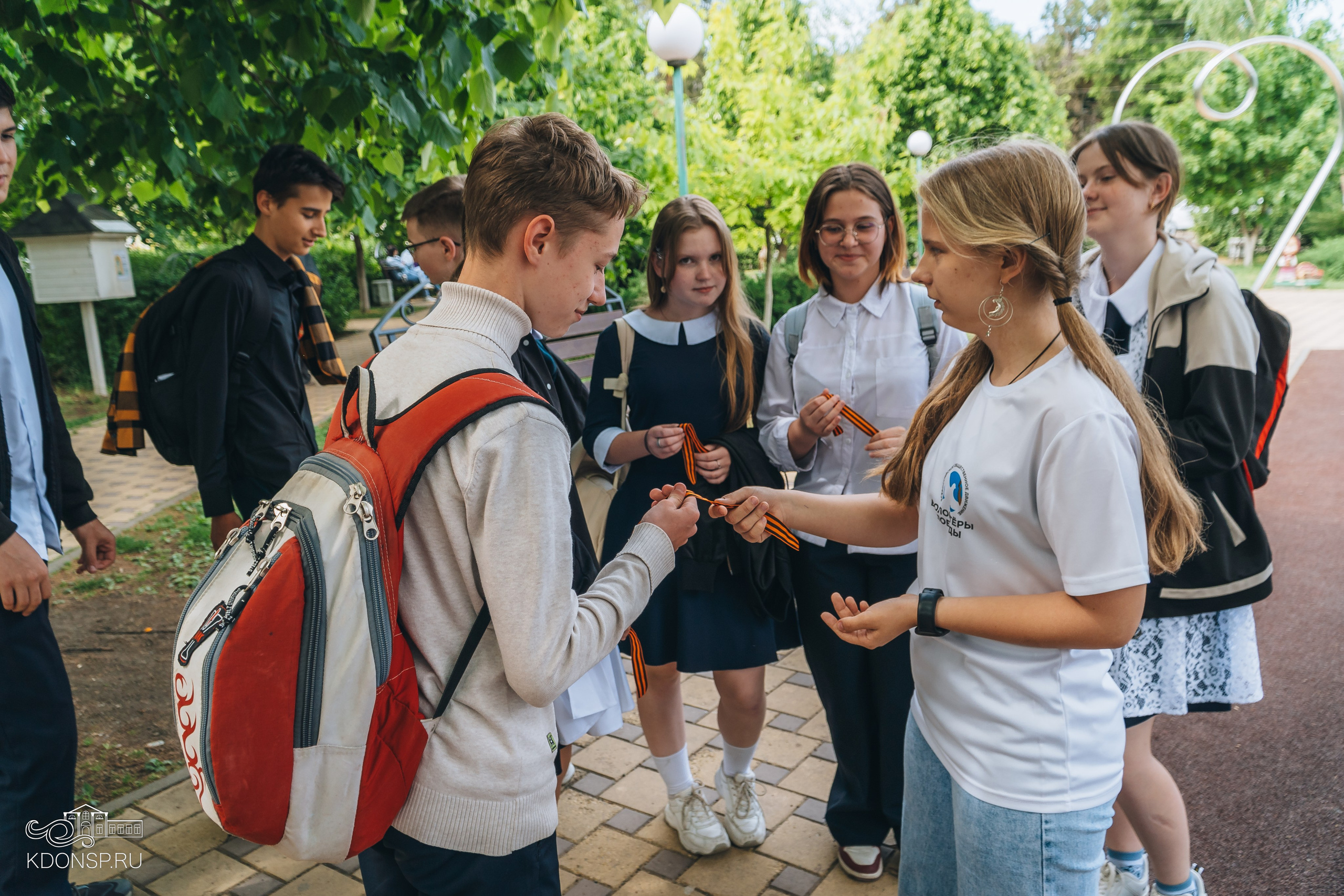 «Георгиевская ленточка». Новотитаровский Дом культуры
