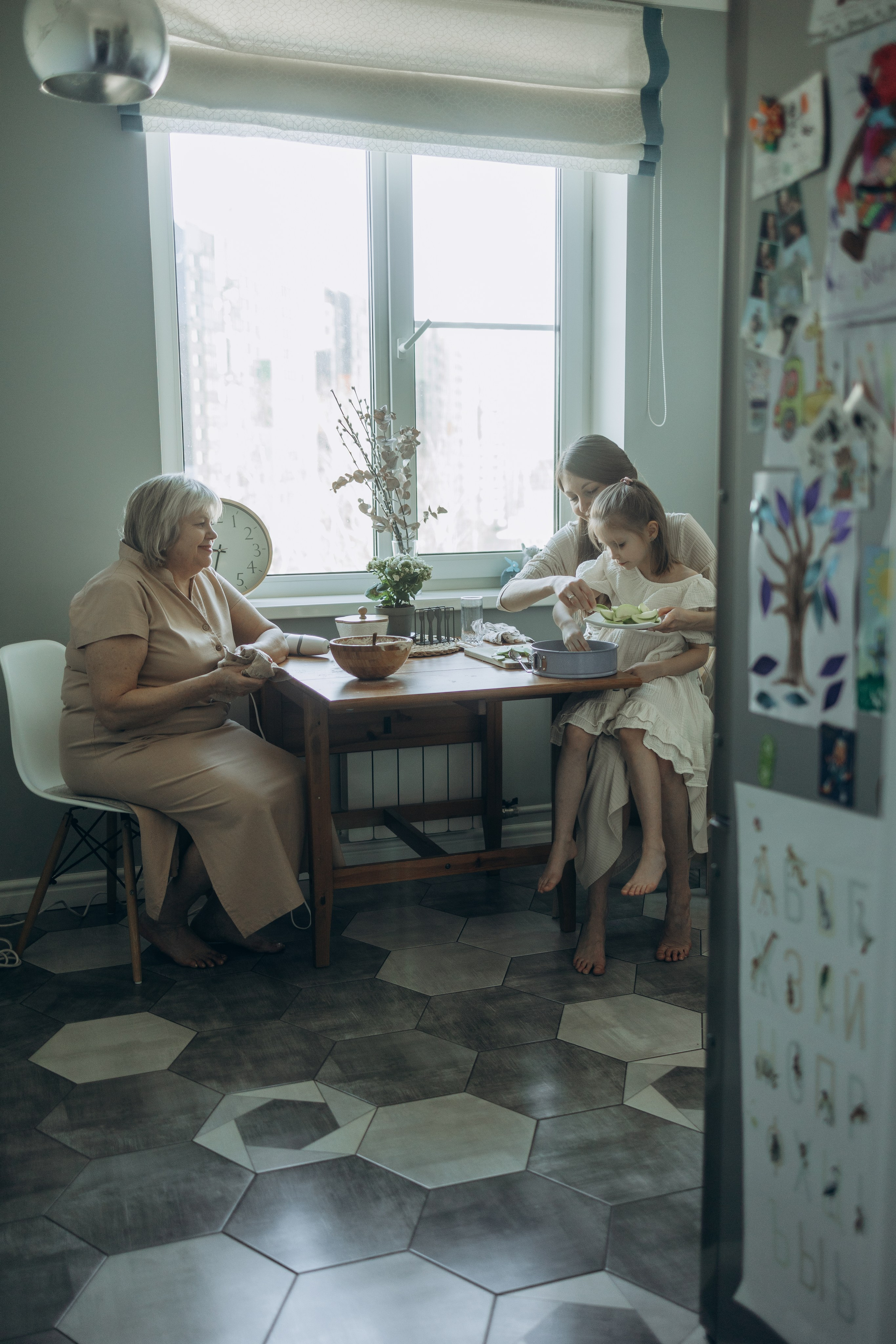 Три поколения. Семейный фотограф в Москве Виктория Ястребинская