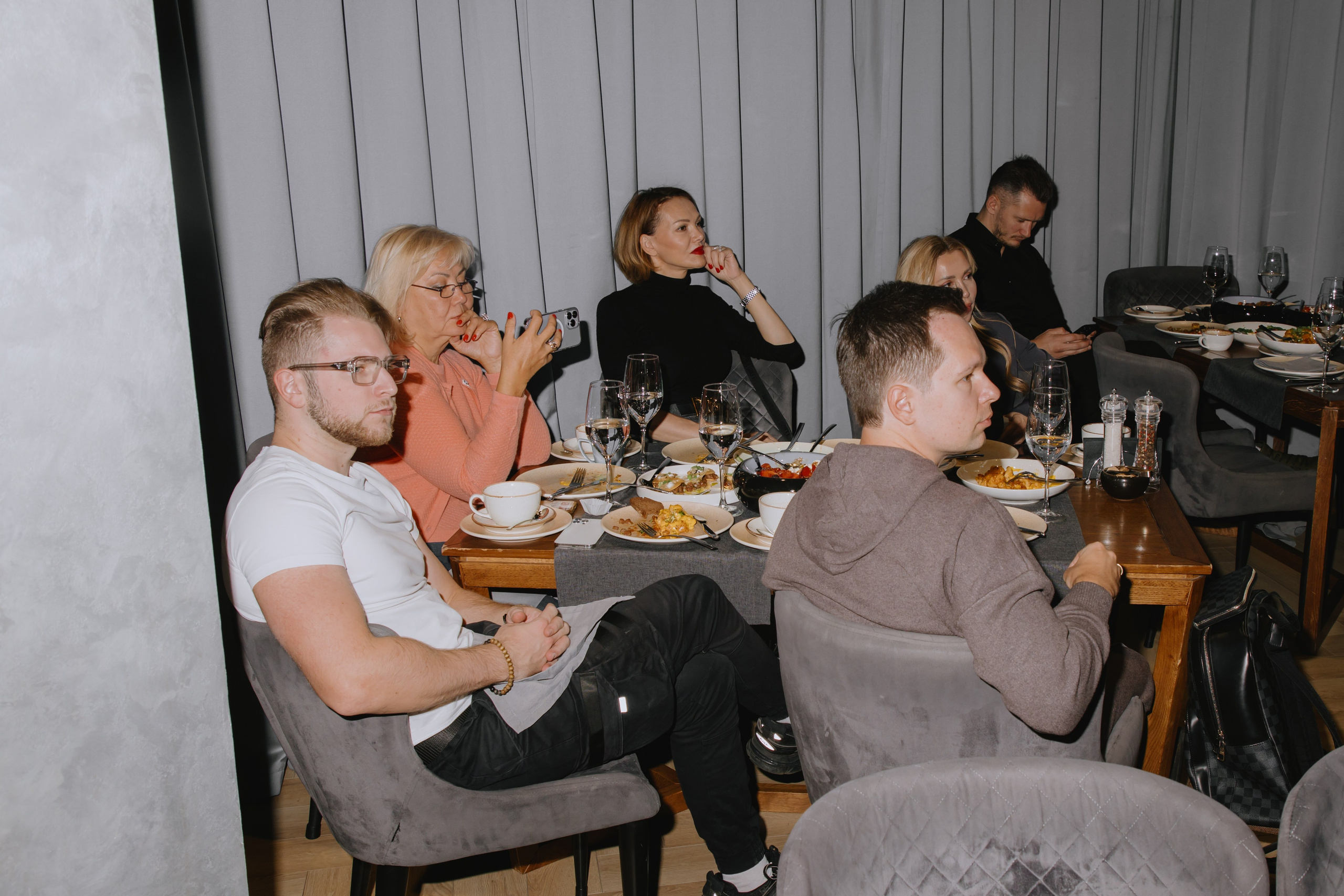 Бизнес завтрак на 89 этаже. Фотограф в Москве и Санкт-Петербурге Дарина