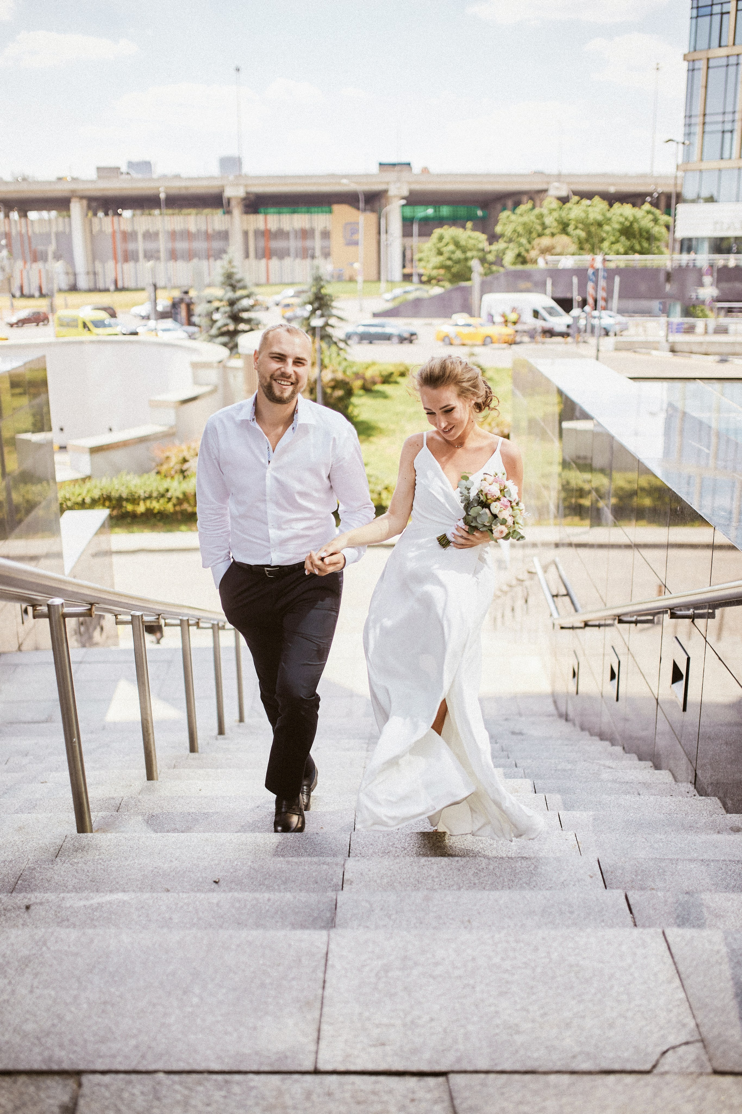 Свадьба в Сити. Портретный фотограф в Москве Мария Варлей