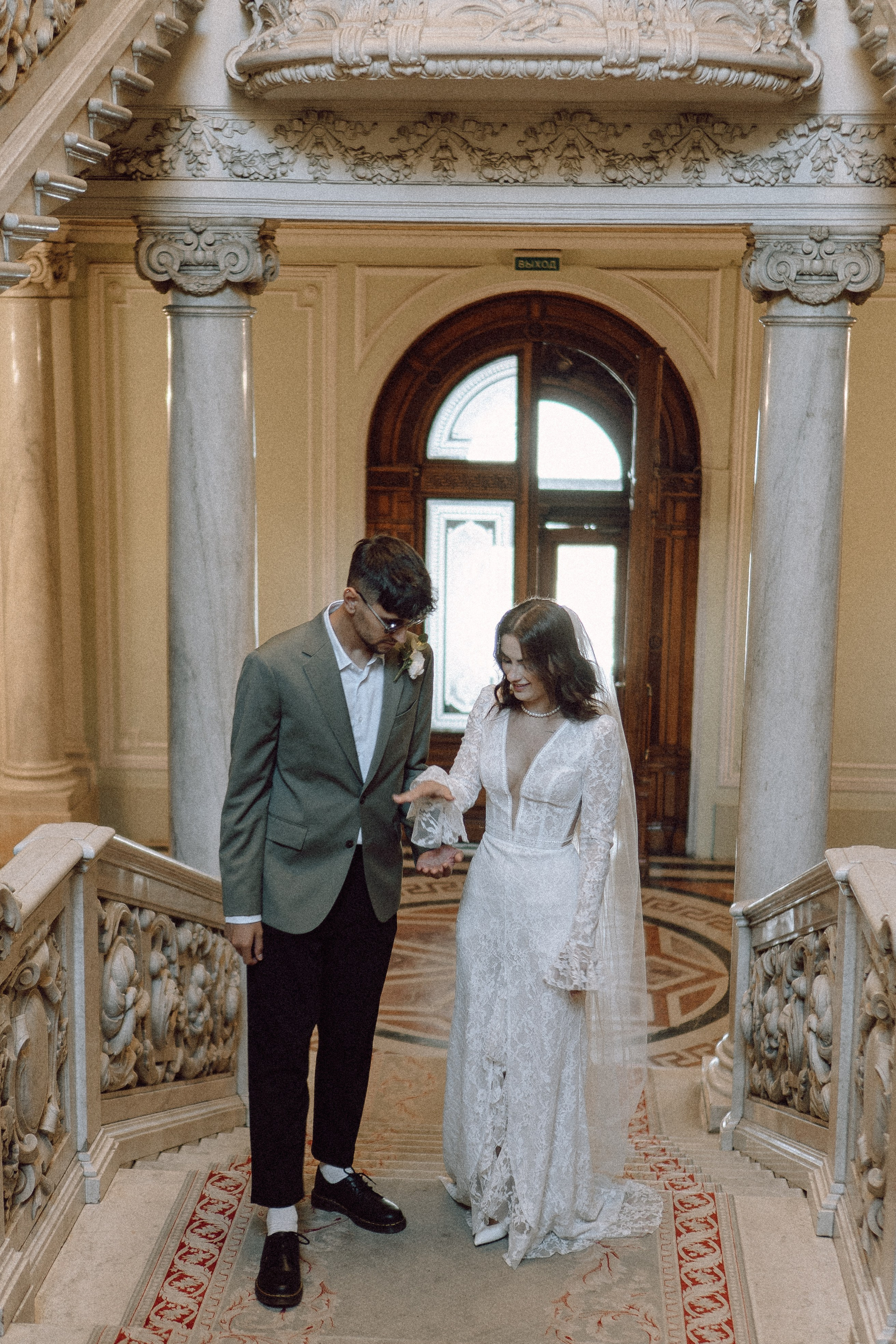 СВАДЕБНАЯ СЬЕМКА В ПЕРВОМ ДВОРЦЕ БРАКОСОЧЕТАНИЯ. Профессиональный фотограф, Санкт-Петербург — Виктория Богомолова