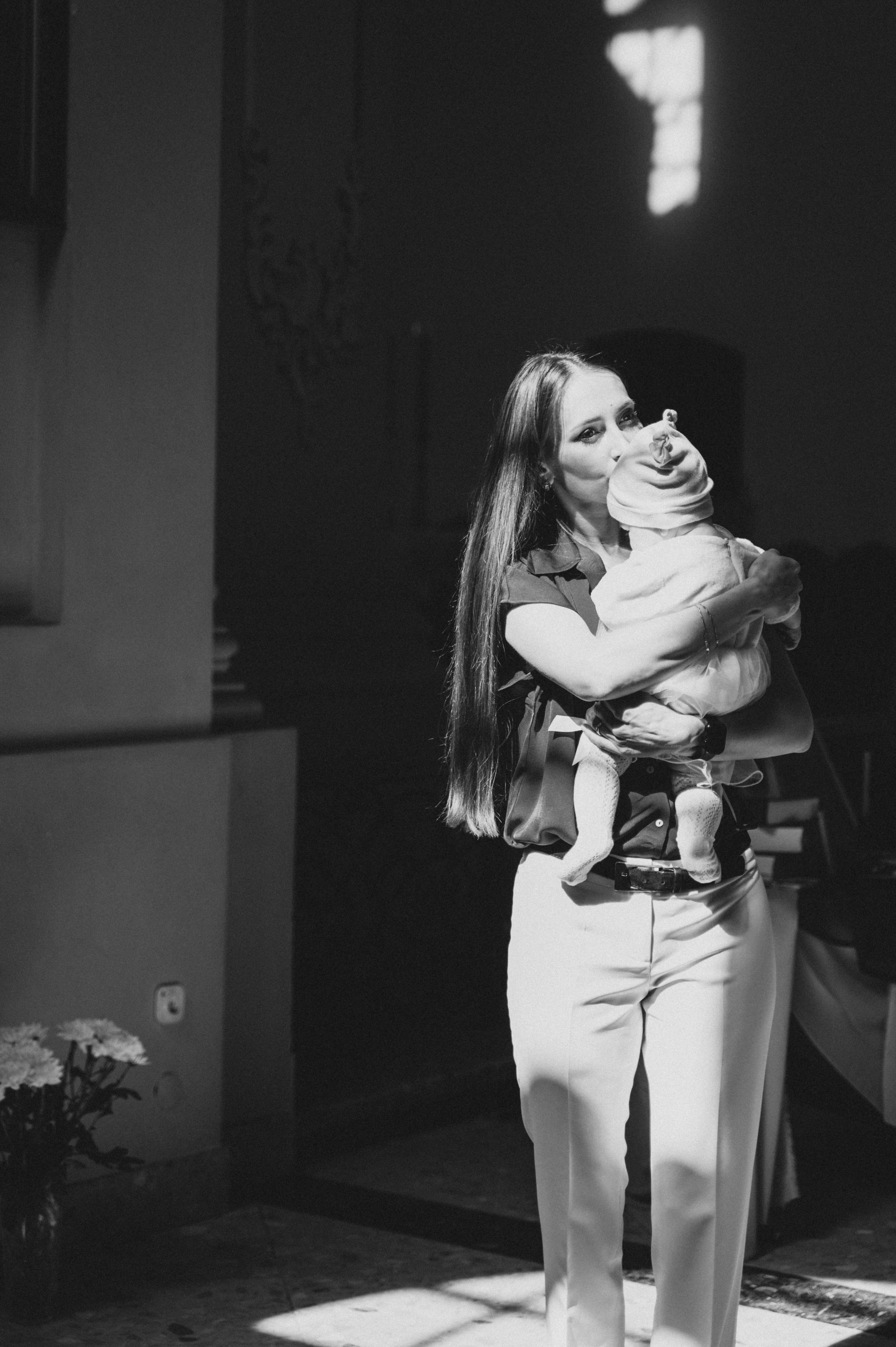 Крещение Василисы Архикафедральный костел Имени Пресвятой Девы Марии. Семейный фотограф в Минске Дарья Дреко