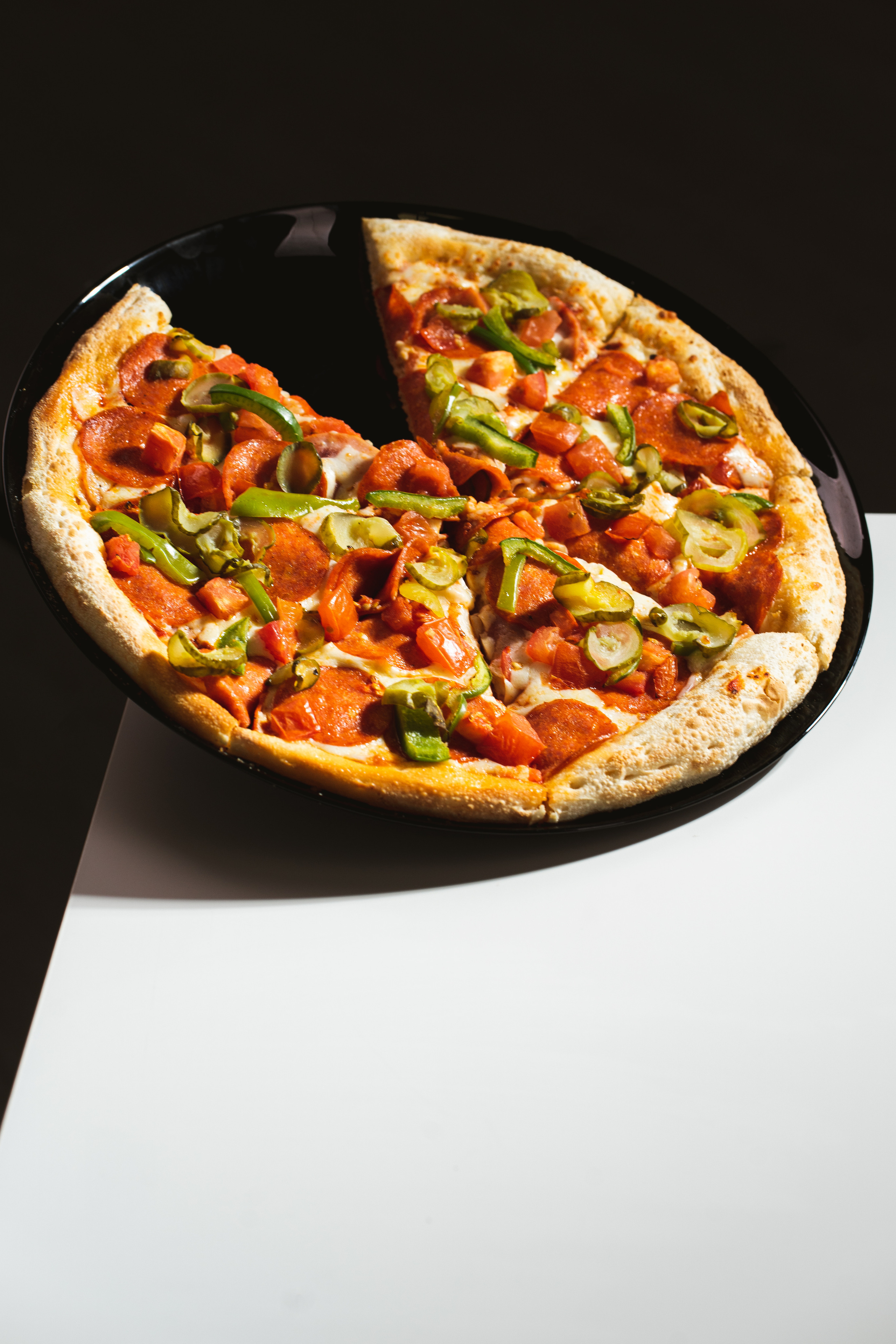 Пицца Бело-Черное. Фотограф Ахмедов Эльдар Чита