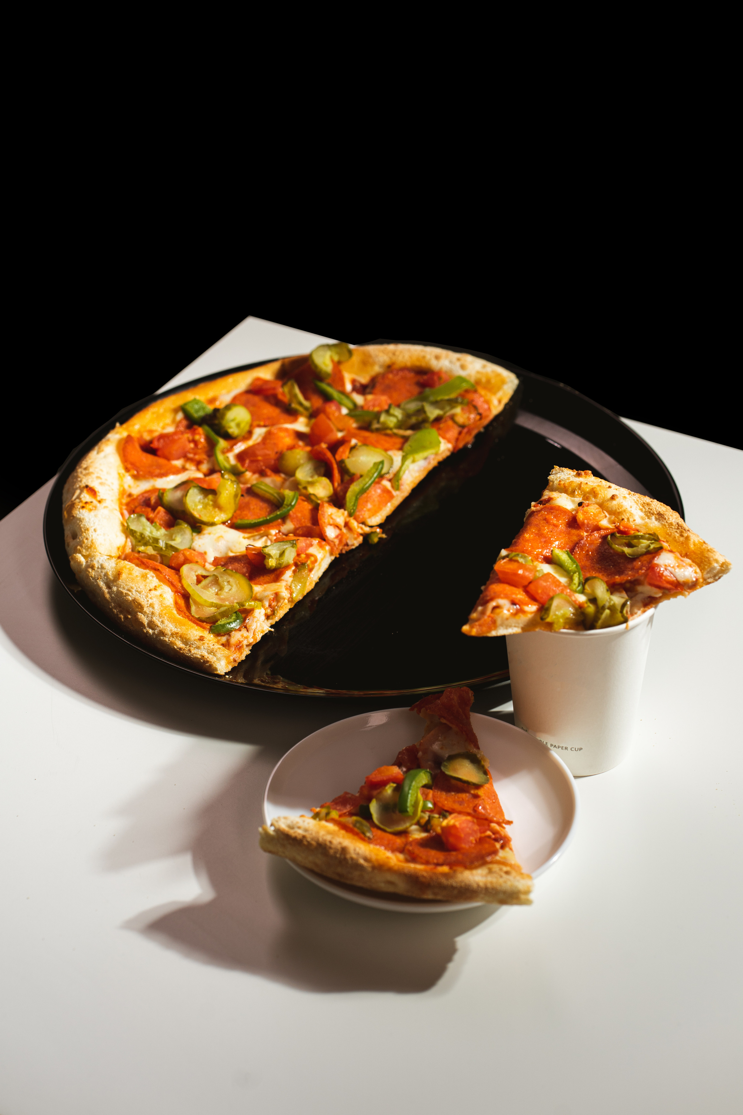 Пицца Бело-Черное. Фотограф Ахмедов Эльдар Чита