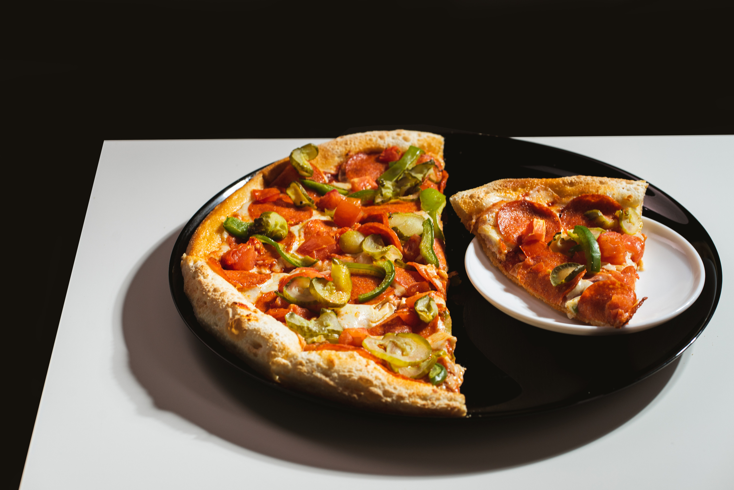 Пицца Бело-Черное. Фотограф Ахмедов Эльдар Чита