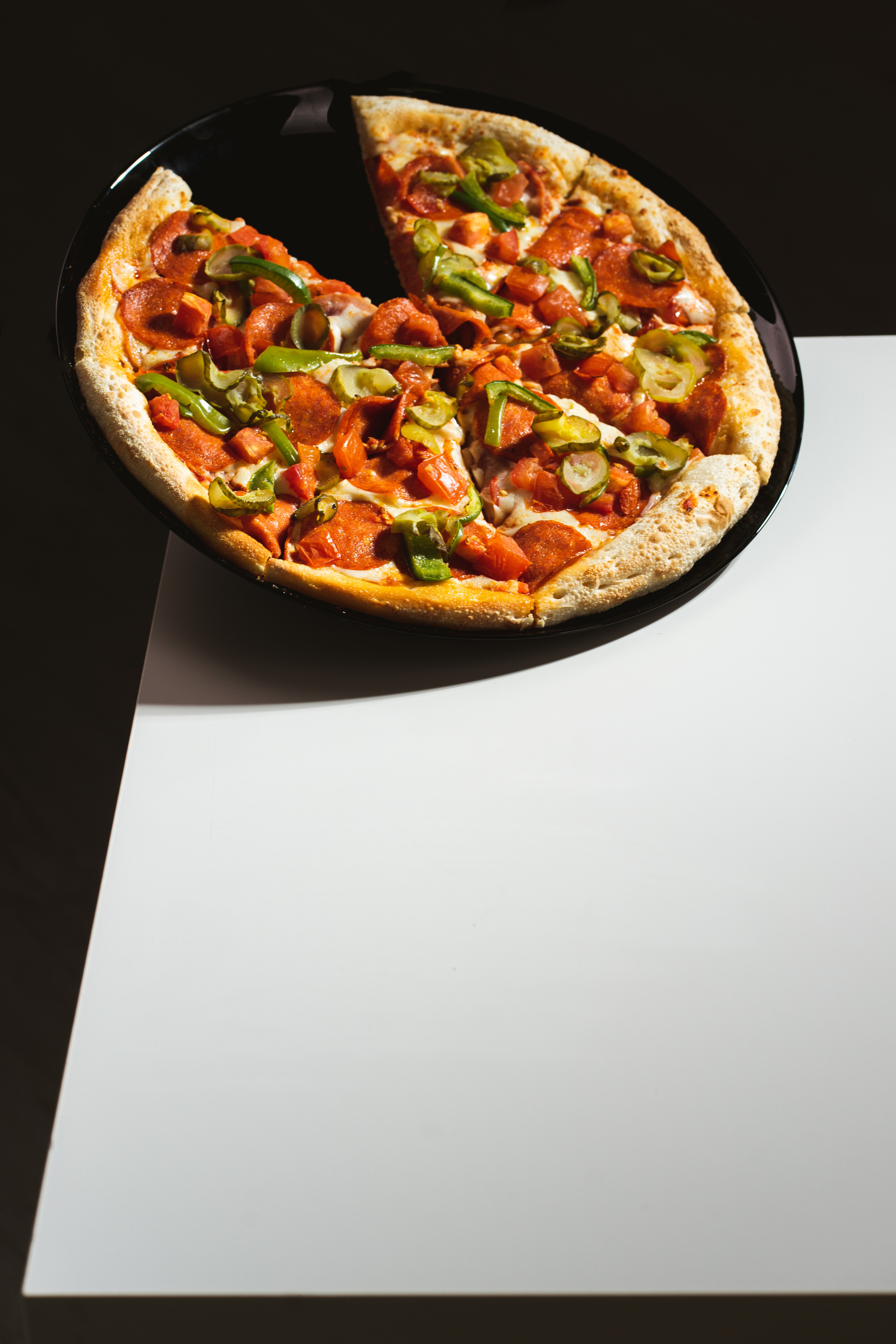 Пицца Бело-Черное. Фотограф Ахмедов Эльдар Чита