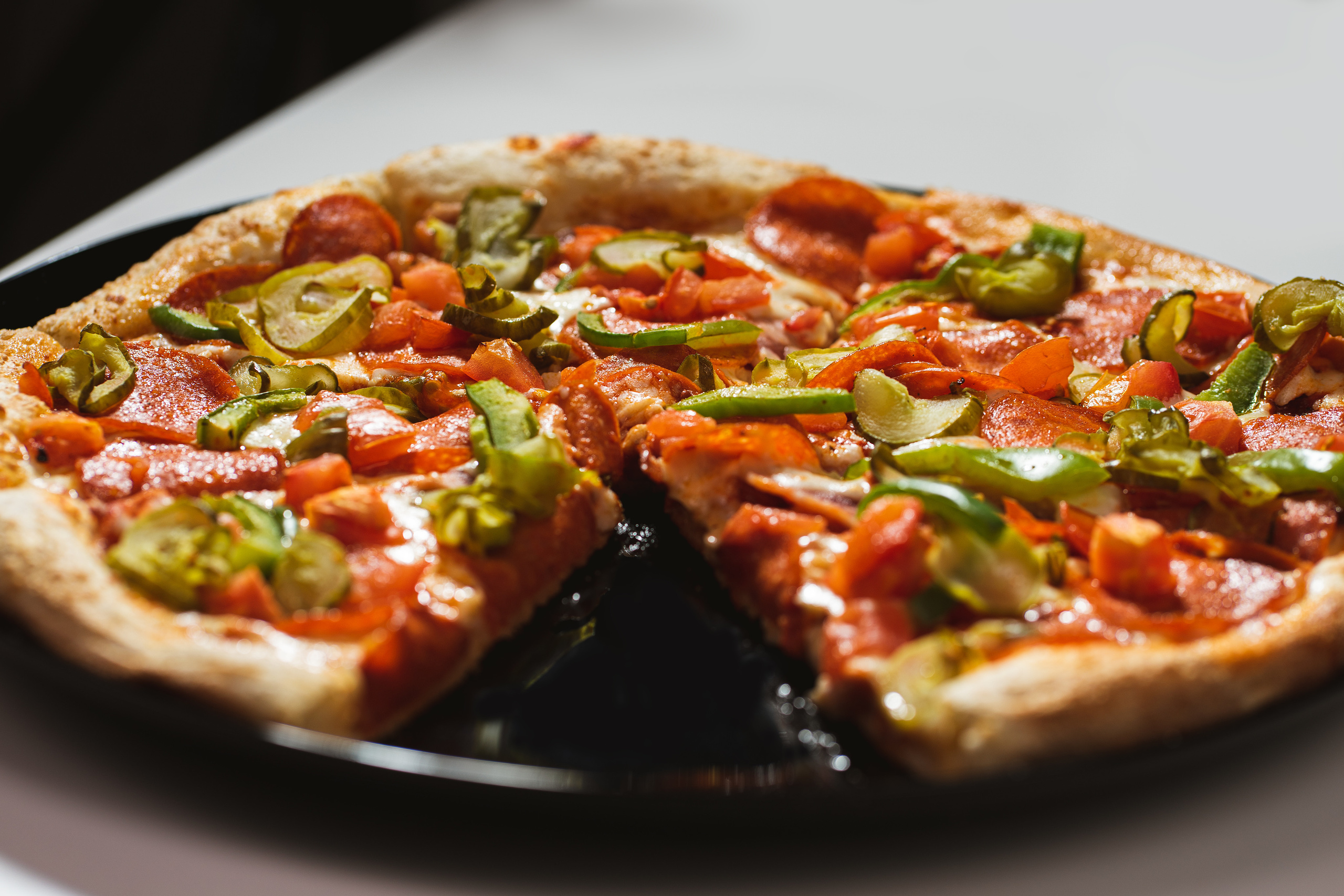 Пицца Бело-Черное. Фотограф Ахмедов Эльдар Чита