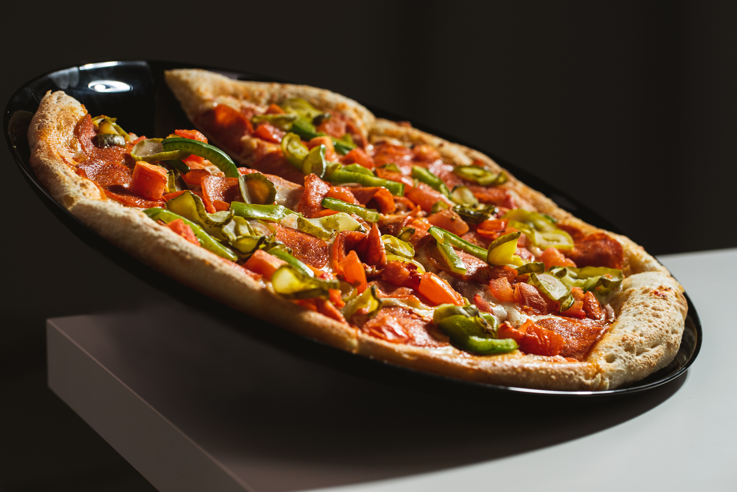 Пицца Бело-Черное. Фотограф Ахмедов Эльдар Чита