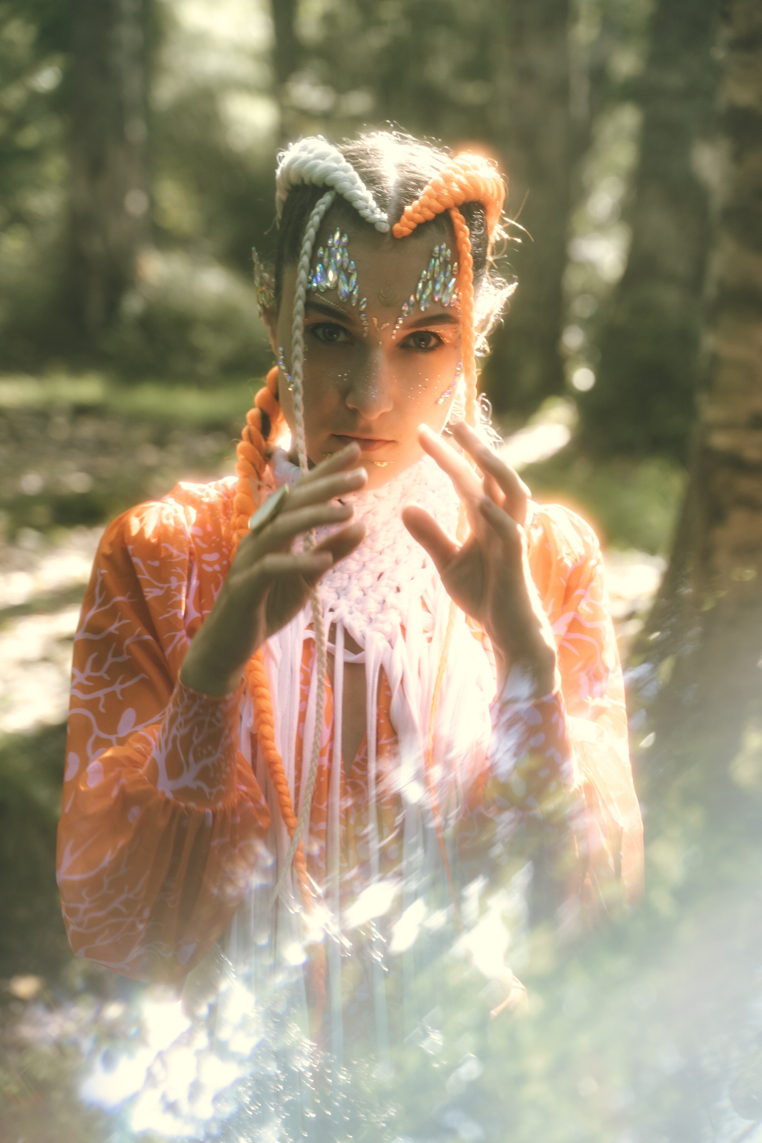 Арт-фотографии в рамках Шаманского ретрита в Петяярви. Лилия Гоца. Гунфу Шаолинь. Арт-фотография. Ретриты