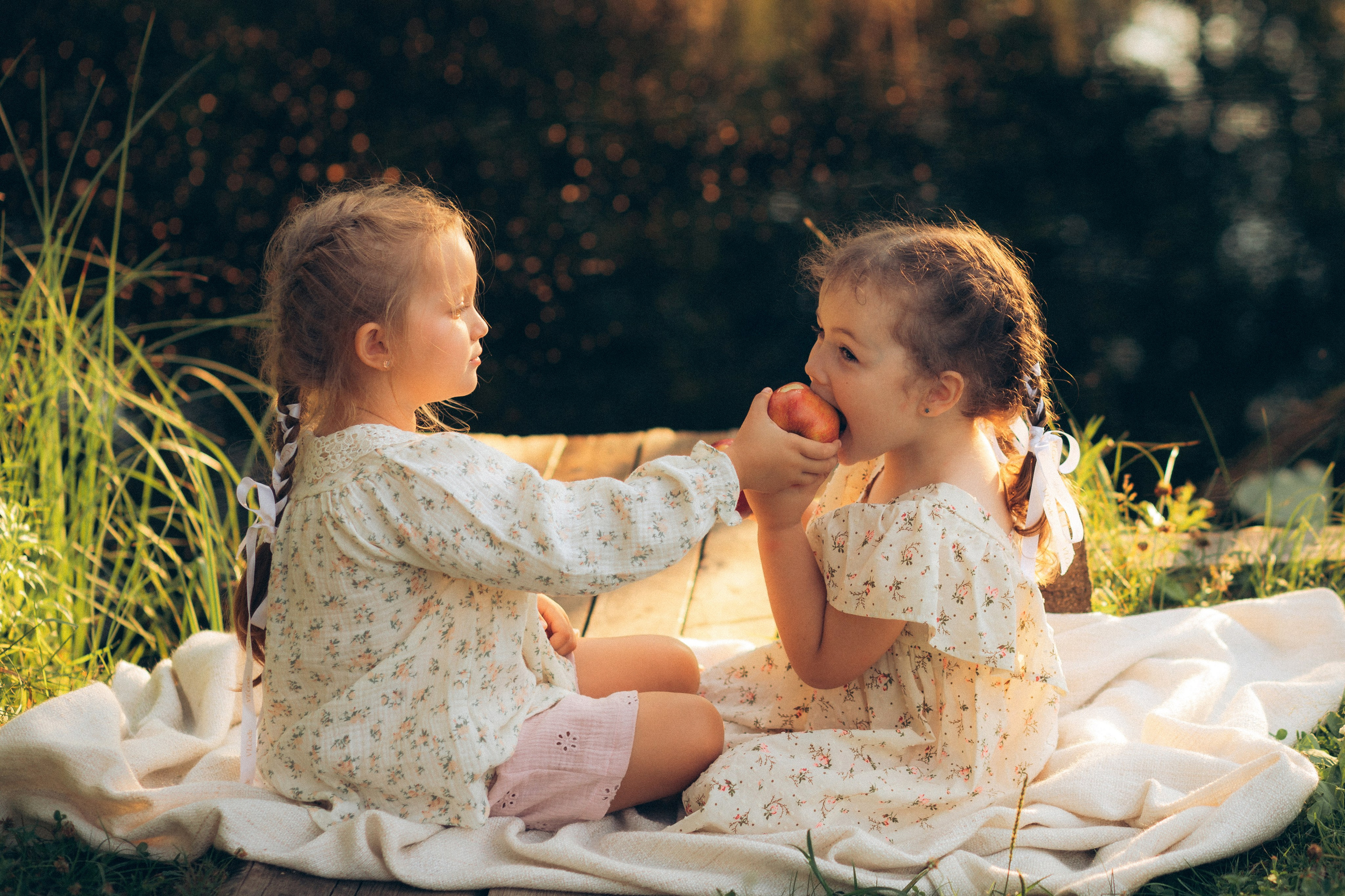 ТЕОНА, ЕВА И ЯБЛОКИ. Женский и семейный фотограф Елена Петрова