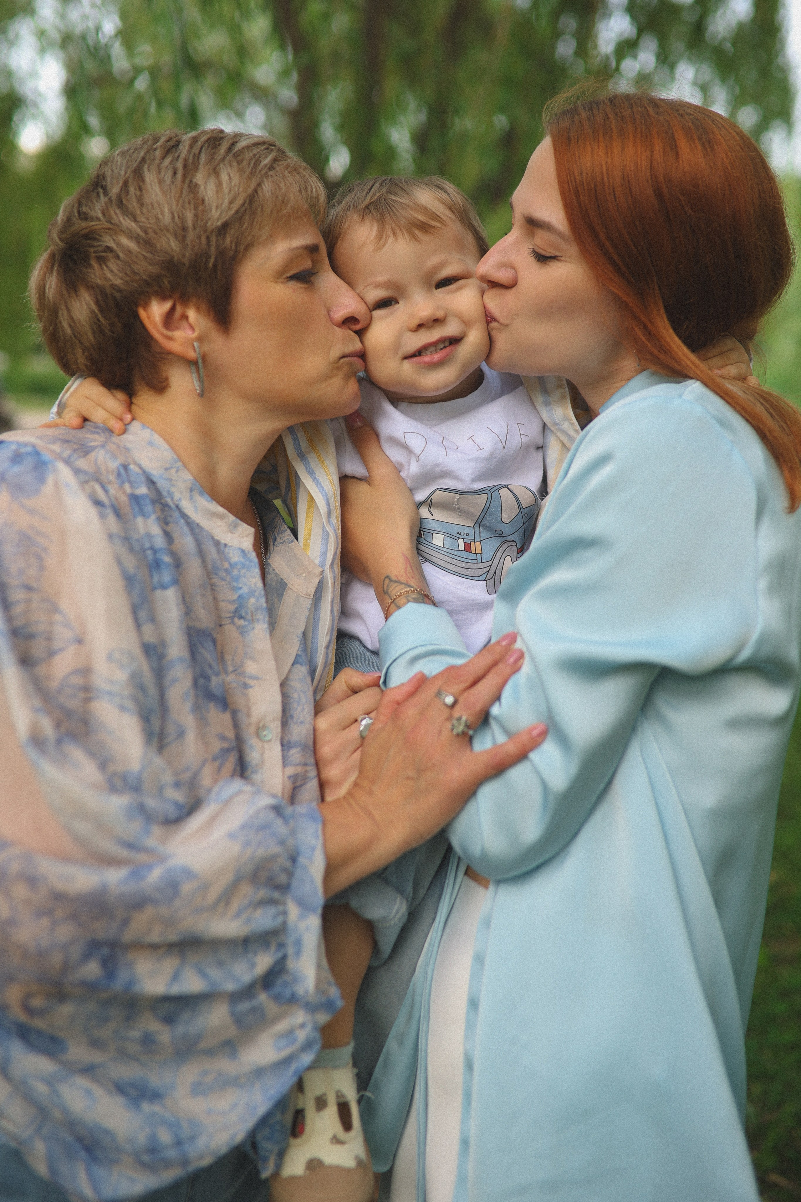 Семья Даши, Марка и Татьяны. Фотограф Самара Лена Мандарин