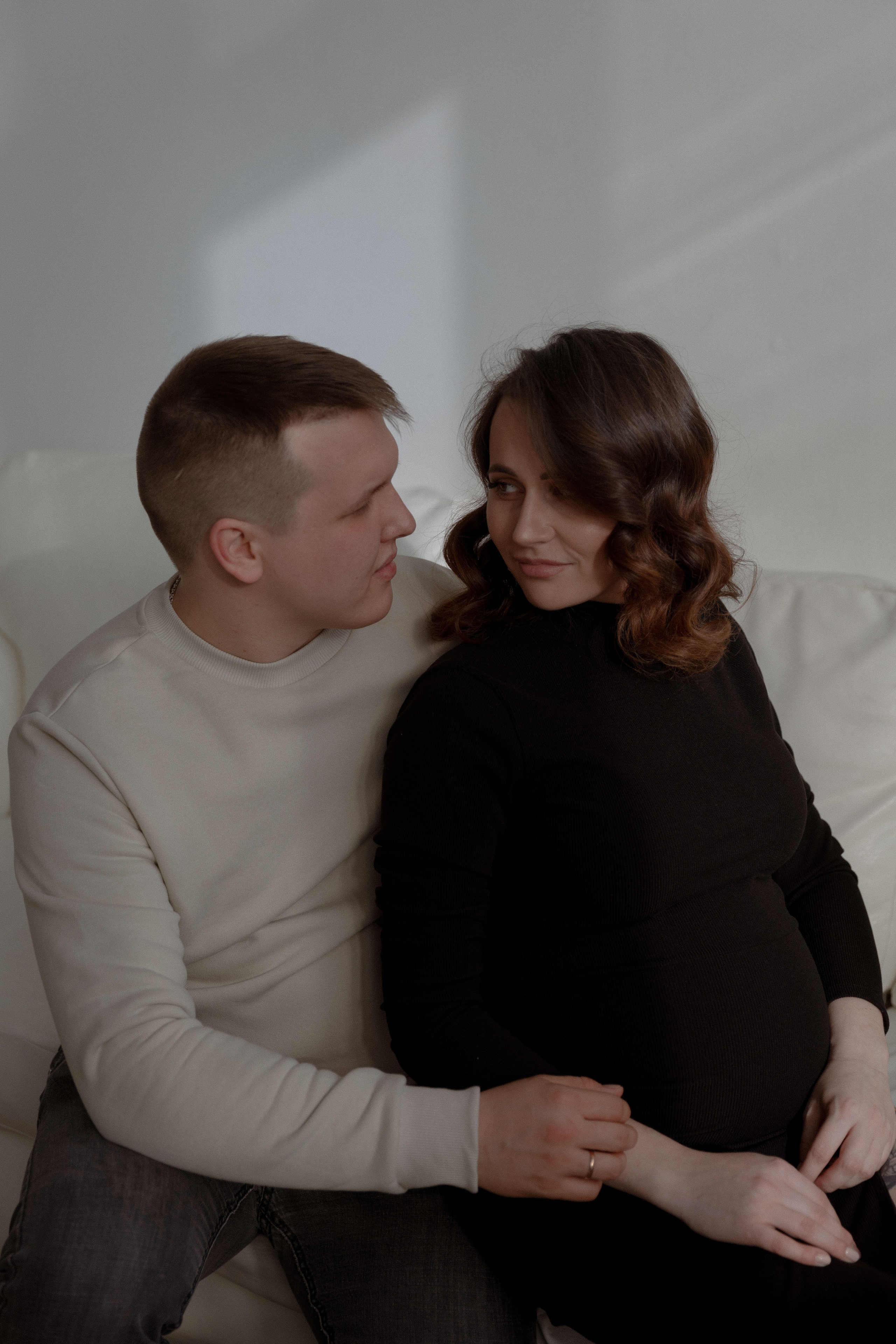 Лиза и Саша в ожидании чуда. Свадебный и семейный фотограф Ксения Маллер