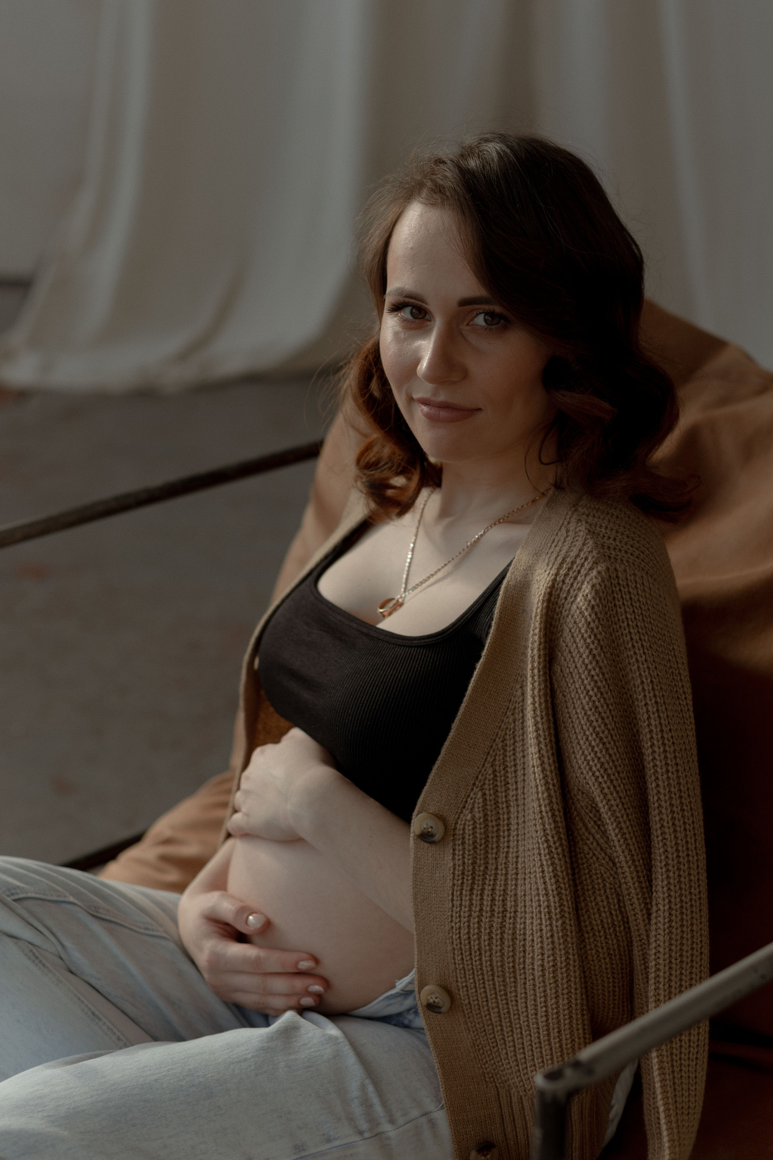 Лиза и Саша в ожидании чуда. Свадебный и семейный фотограф Ксения Маллер