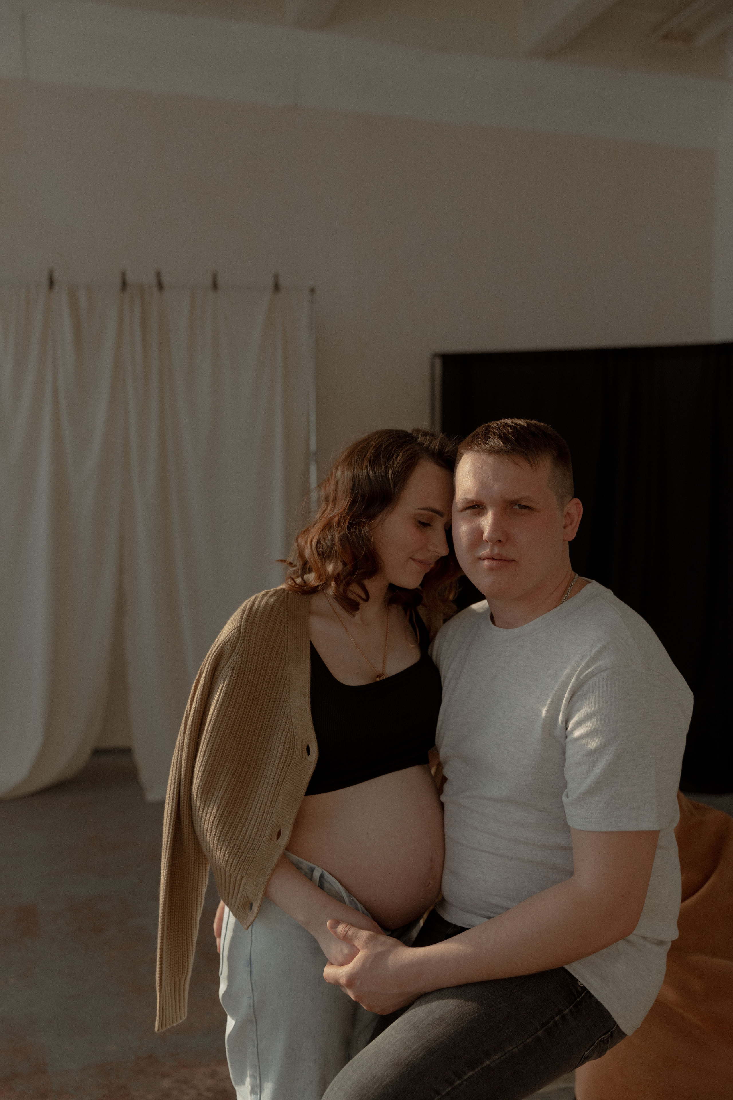 Лиза и Саша в ожидании чуда. Свадебный и семейный фотограф Ксения Маллер