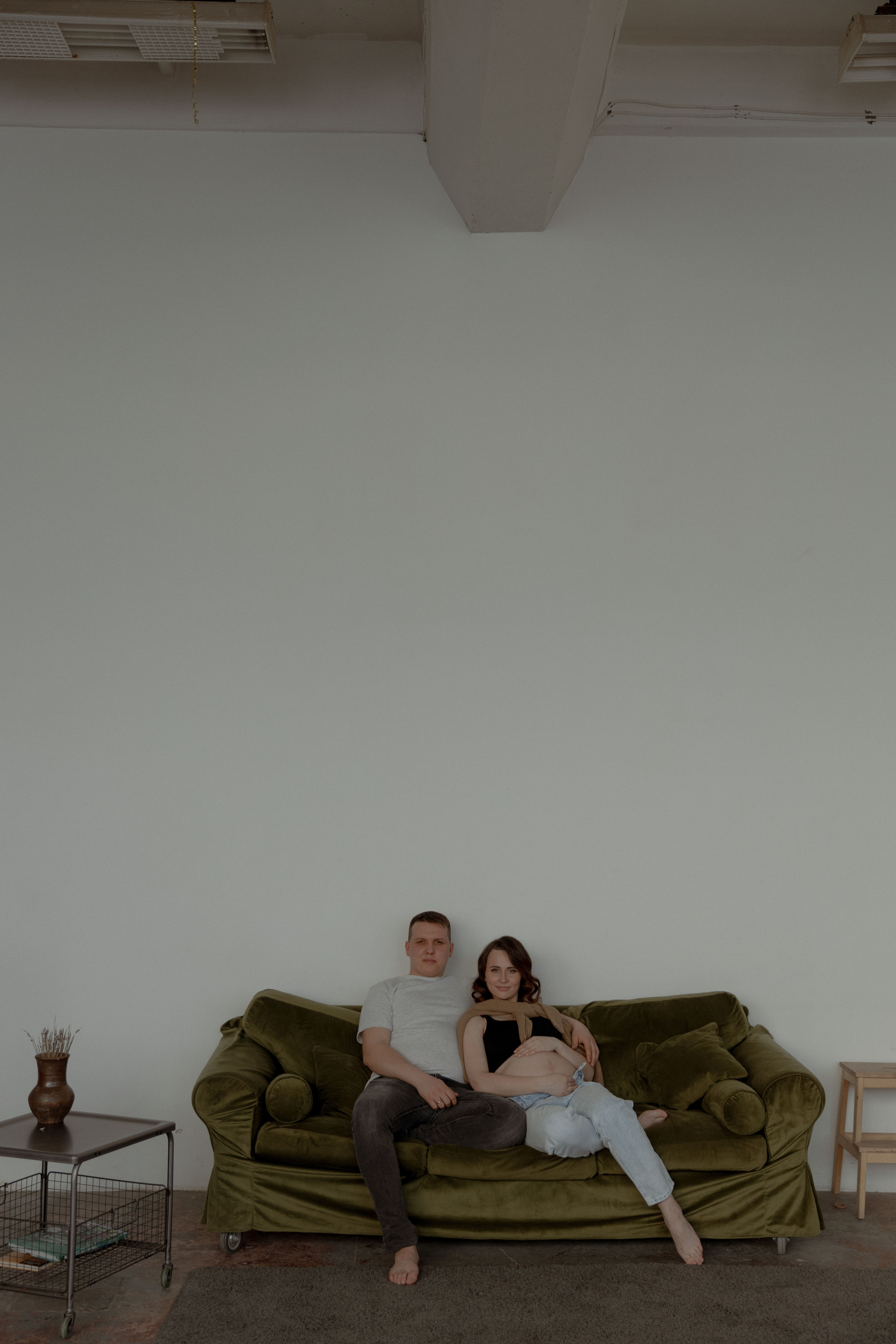 Лиза и Саша в ожидании чуда. Свадебный и семейный фотограф Ксения Маллер