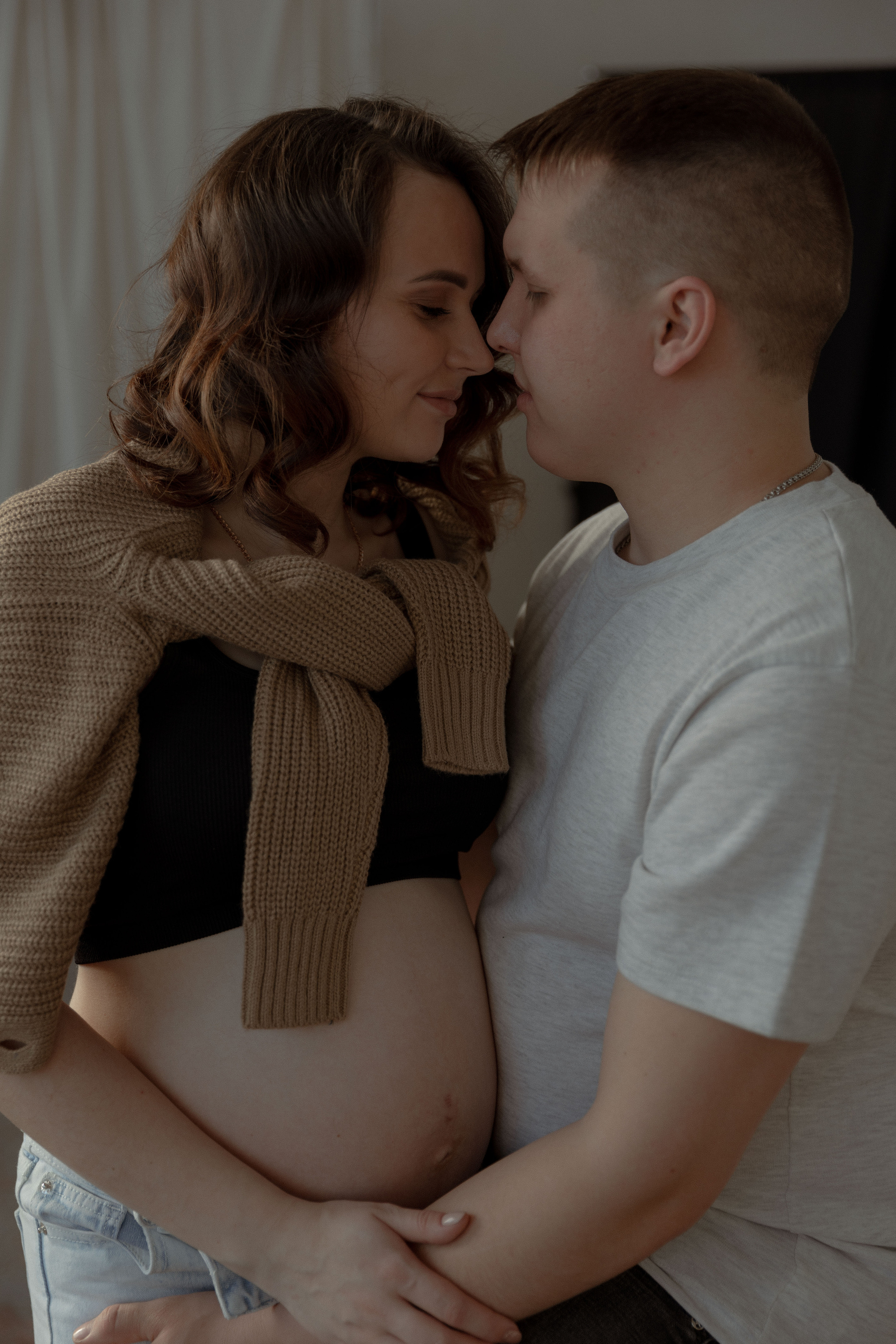 Лиза и Саша в ожидании чуда. Свадебный и семейный фотограф Ксения Маллер