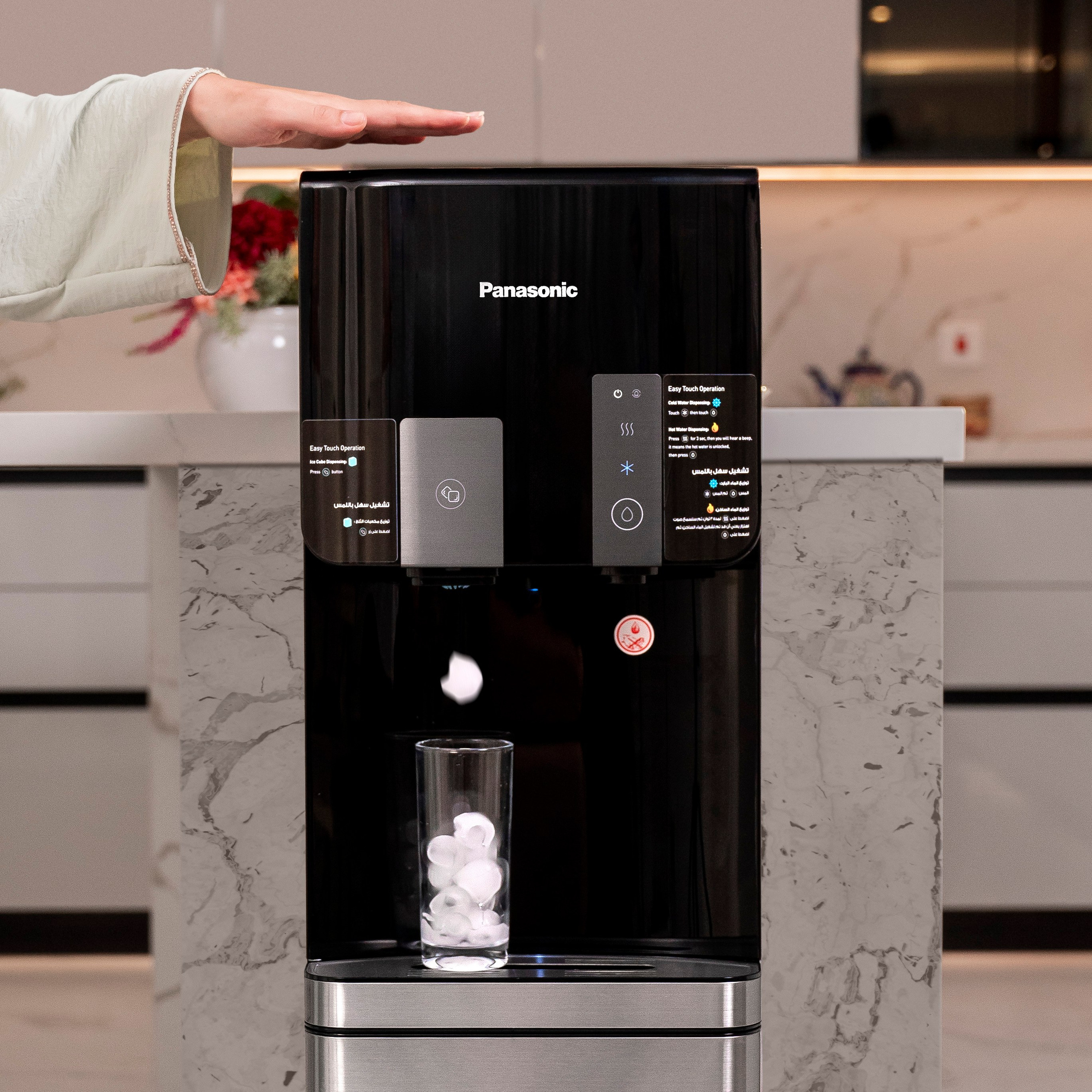 Panasonic water dispenser. Advertising photographer in Dubai — Maxim Mitrofanov