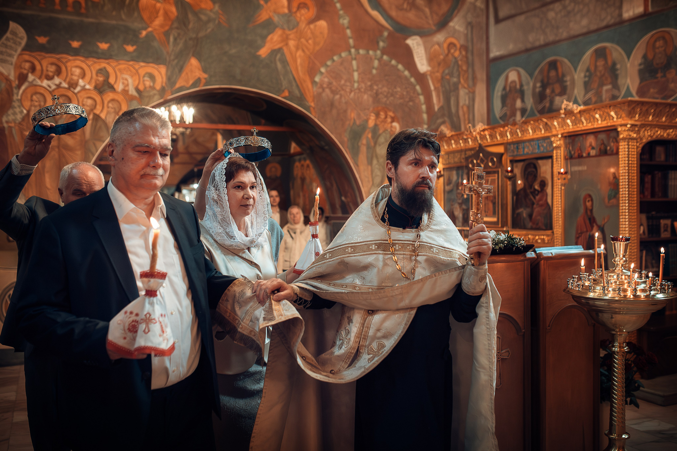 Фотосъемка таинства венчания в Москве