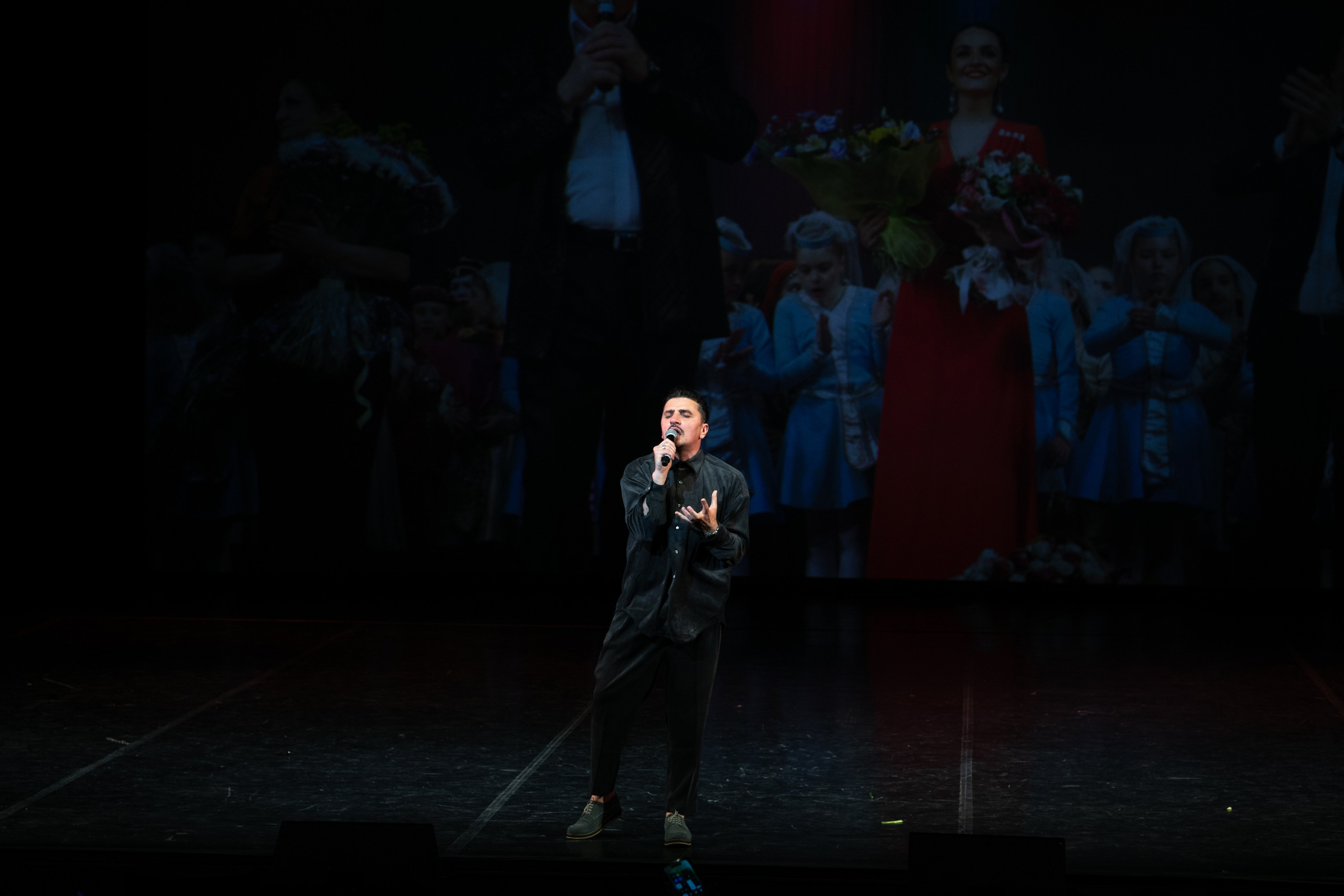 Концерт, грузинские танцы. Art photographer Nino