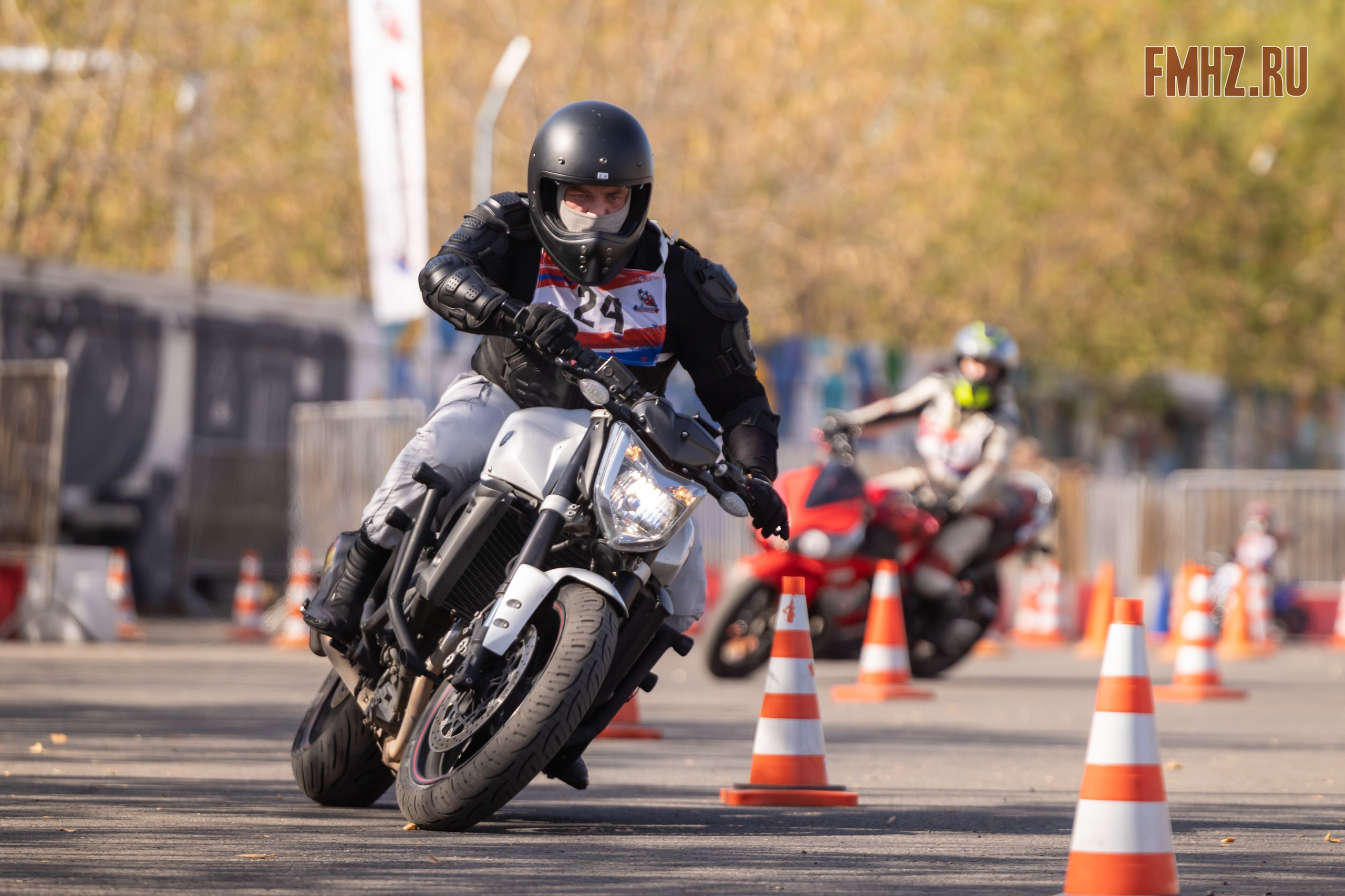 Соревнования по мотоджимхане на площадке Мосгортранс 15.09.2024. Фотограф Владимир Охрименко