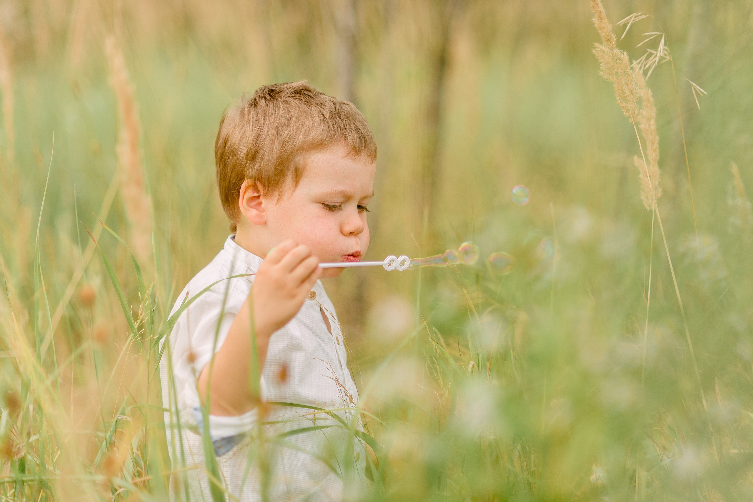 В поле. Фотограф Юлия Попова