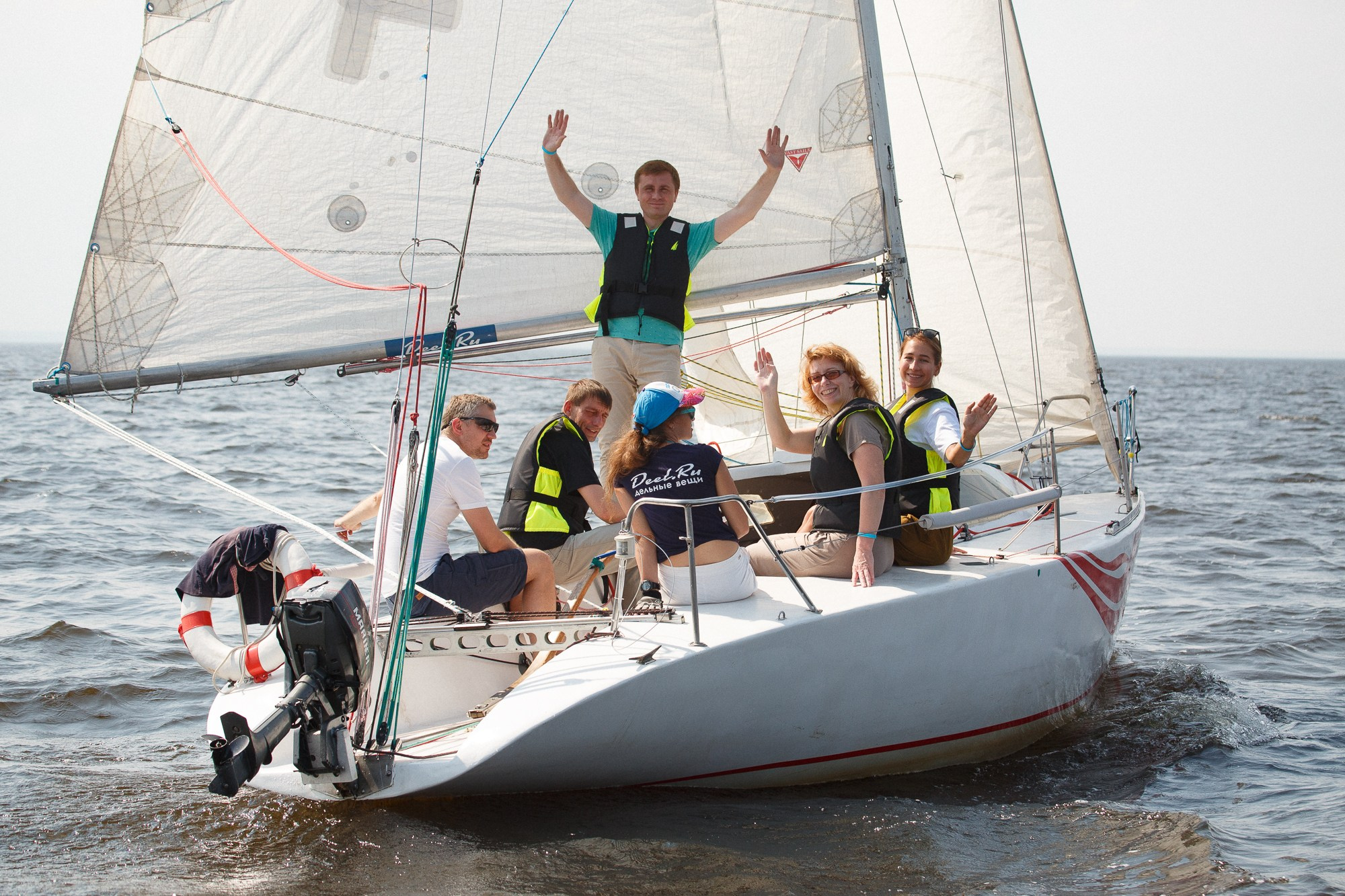 Парусная регата. Рабочая сторона — бизнес портрет и репортаж в Санкт-Петербурге