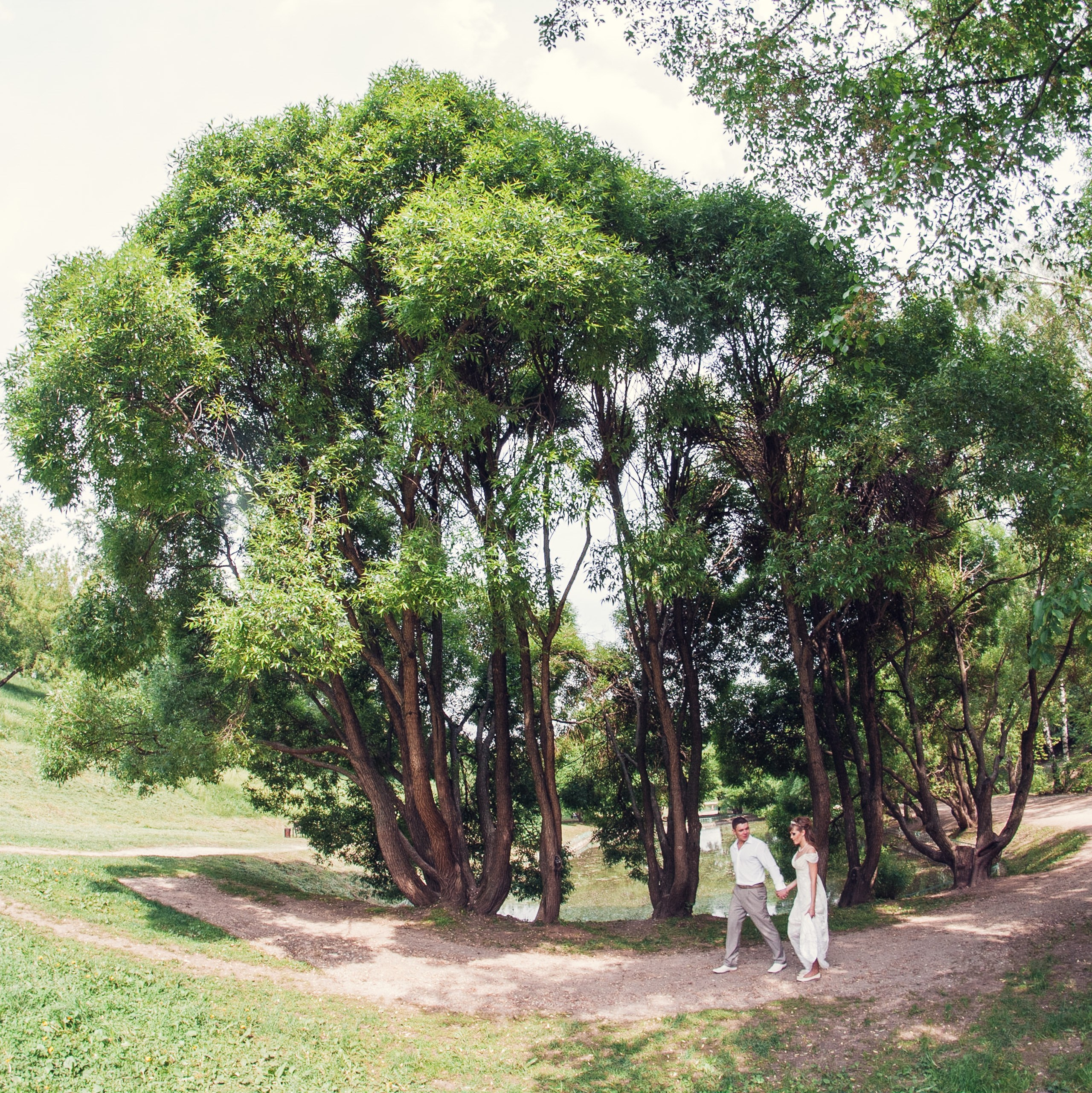 Свадебная фотосессия в Коломенском. Фотограф — Евгений Свистков