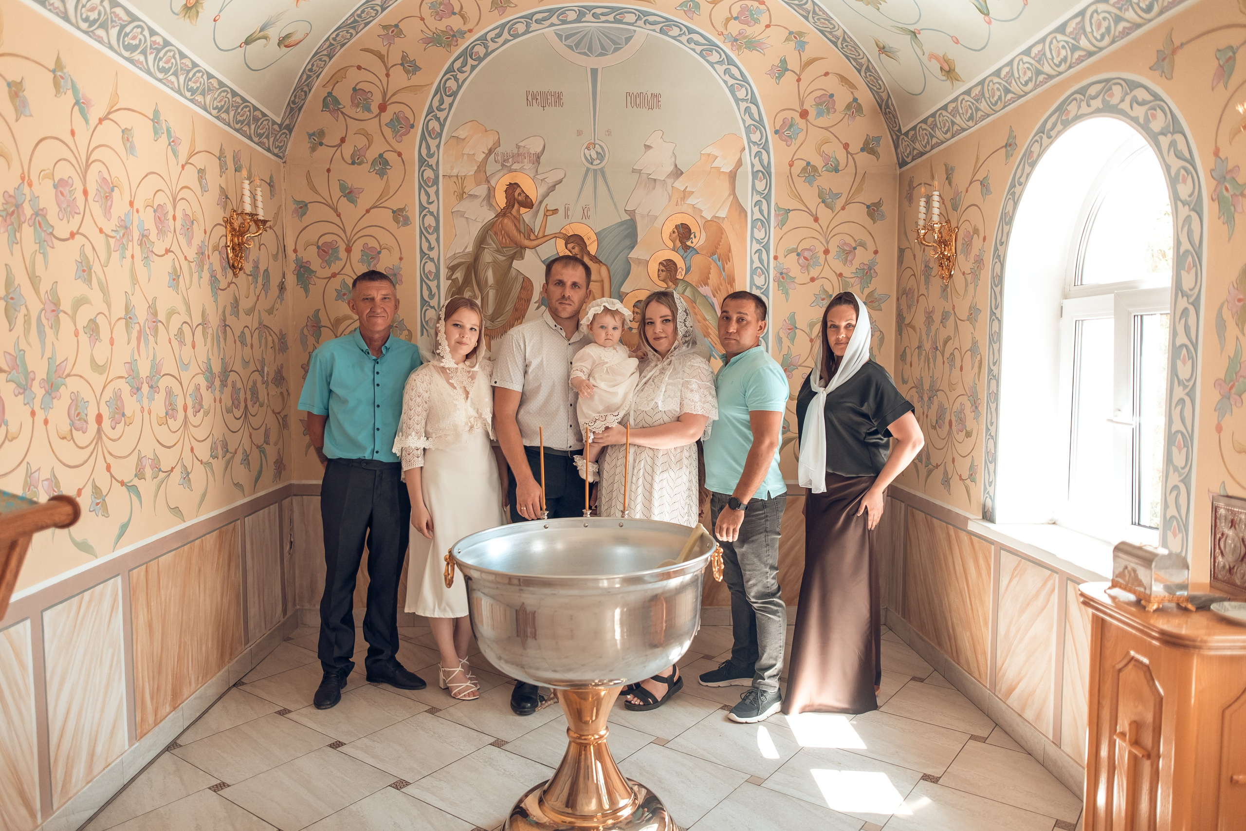 Покровский Храм. г. Энгельс. Крещение Дарьи. Главная