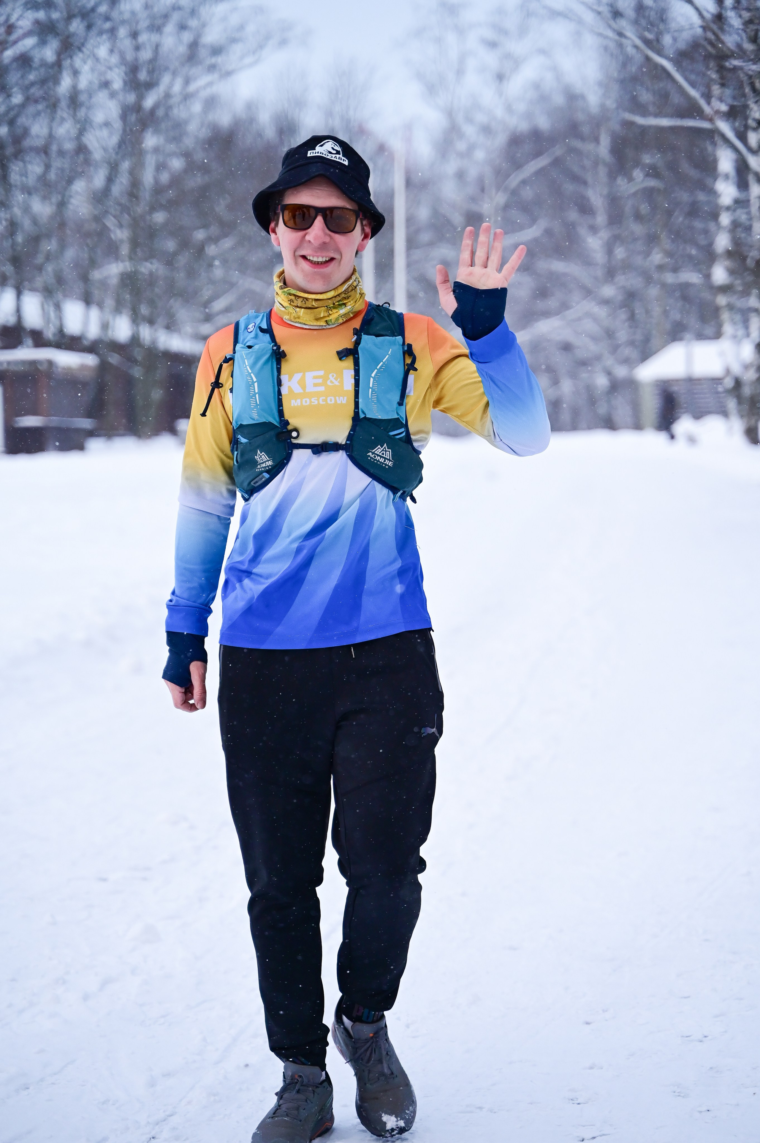 Sat9am5km Кузьминки (25.11.23). Фотограф | Ирина Гамзинова | Москва