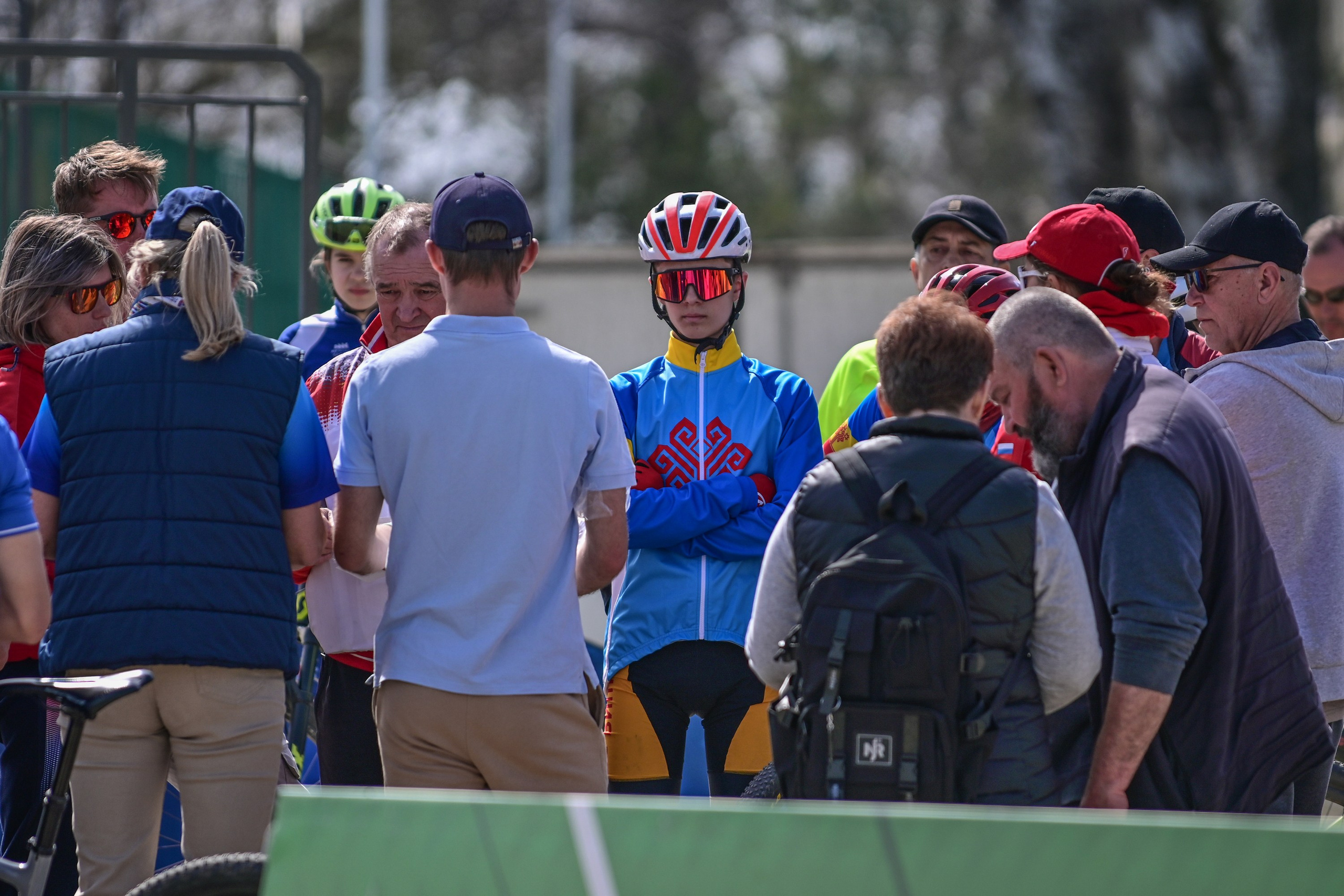 Маунтинбайк, кросс-кантри в Архипо-Осиповке 16 марта 2025. Спортивный фотограф, фотожурналист Павел Ларькин