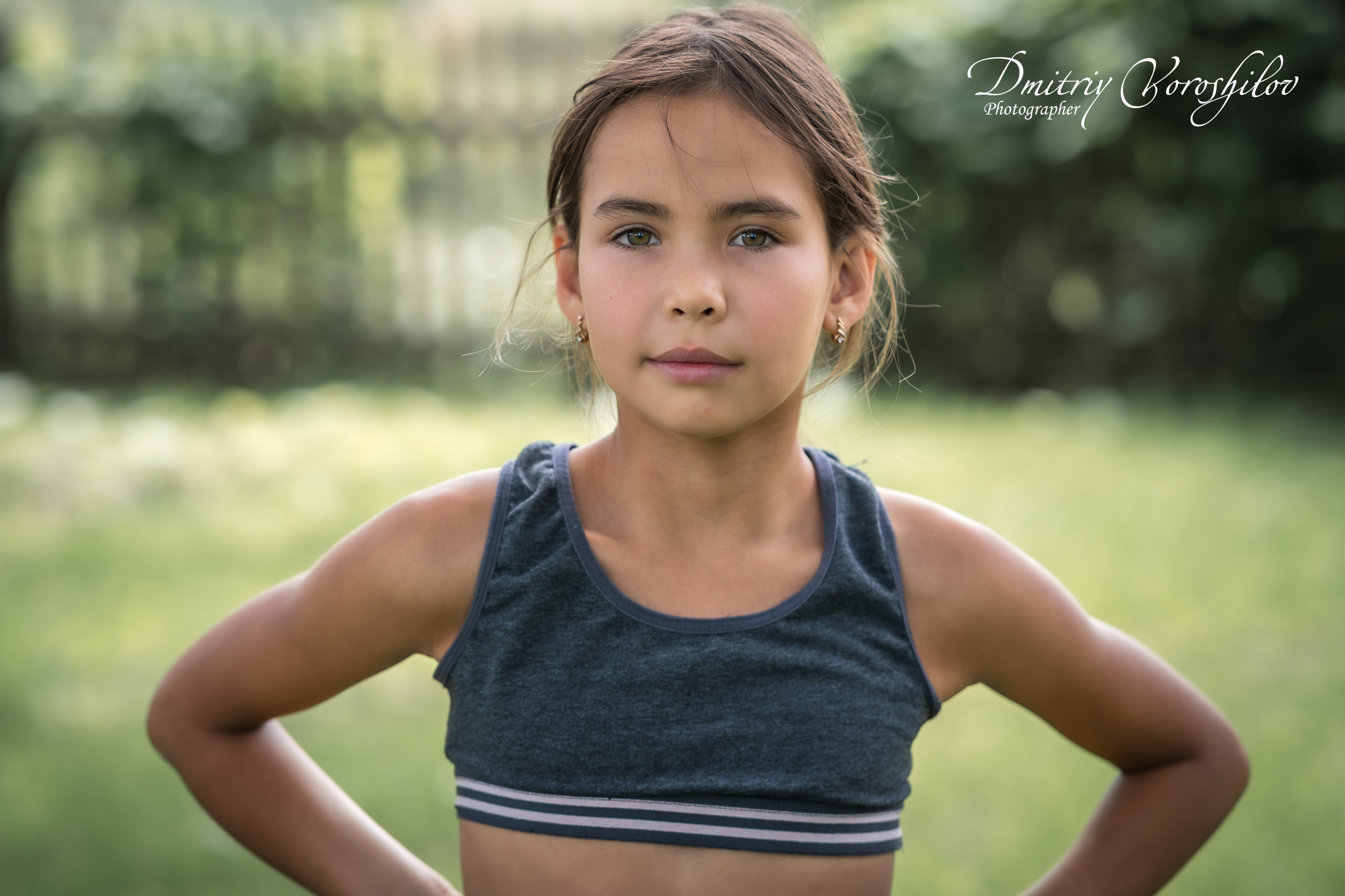 Детский уличный портрет. Фотограф Ворошилов Дмитрий. Эссо. Камчатка