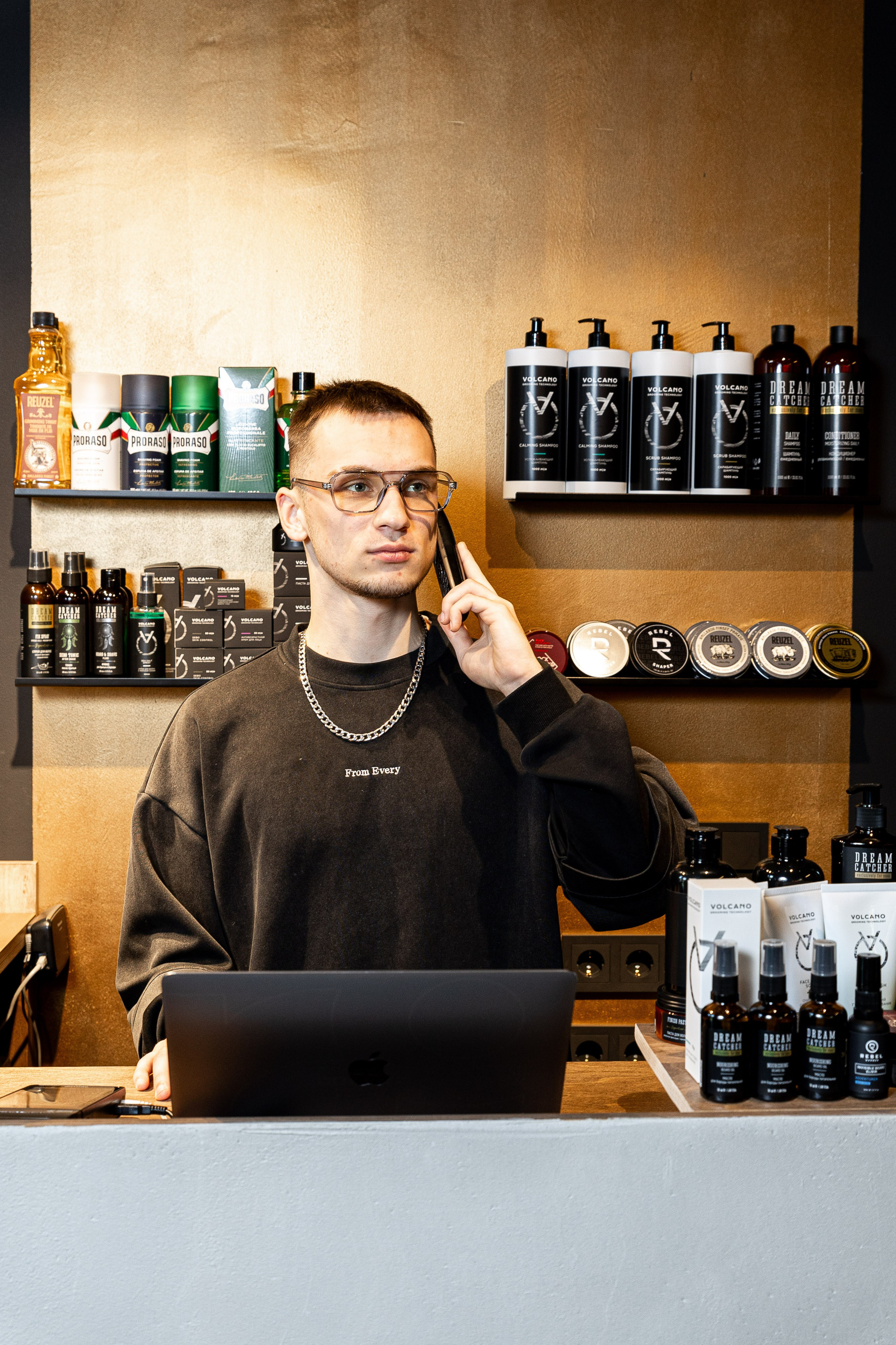 Барбершоп Britva. Фотограф Родион Нарудинов